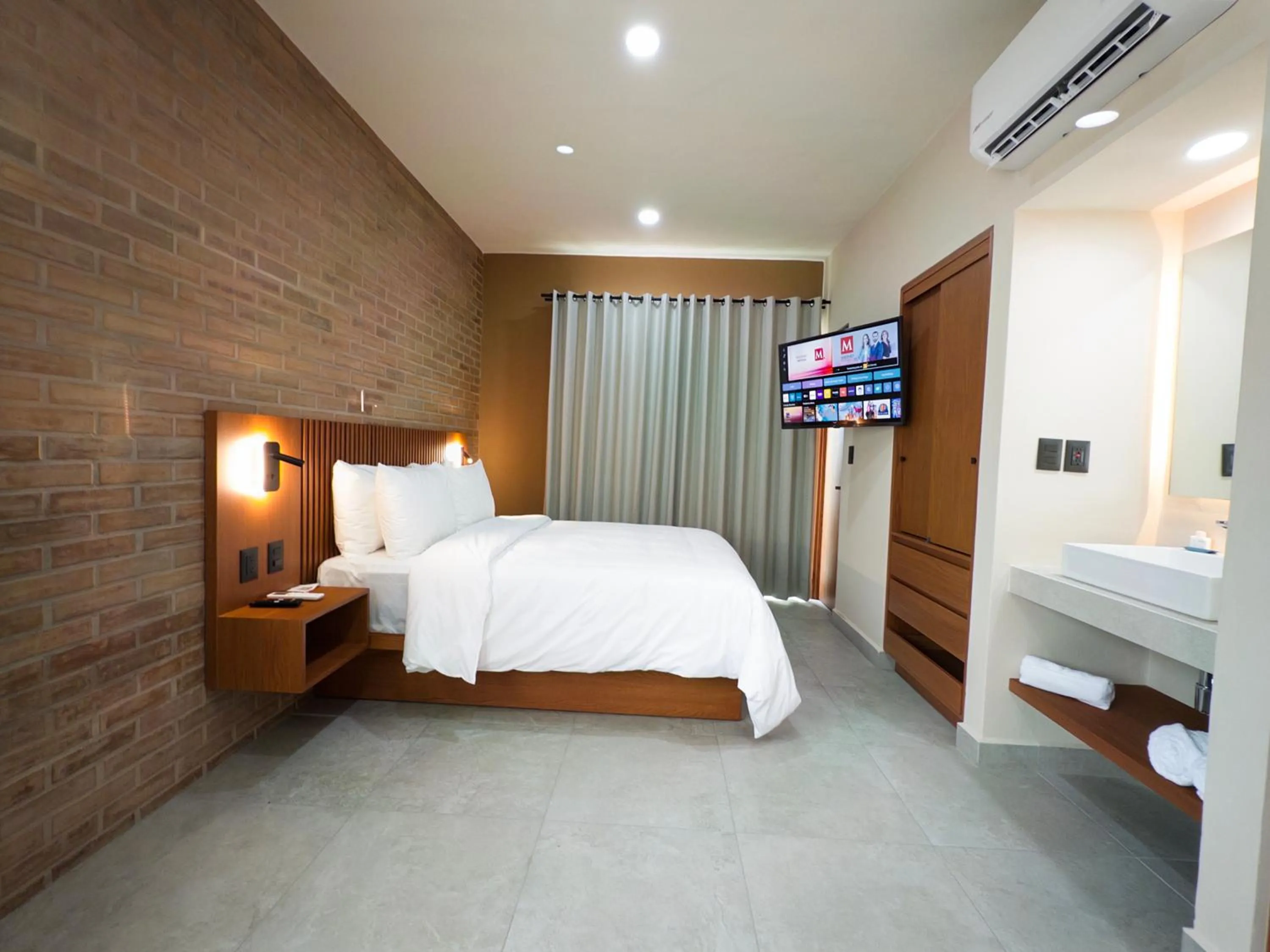 Bed in Kooch Aparthotel