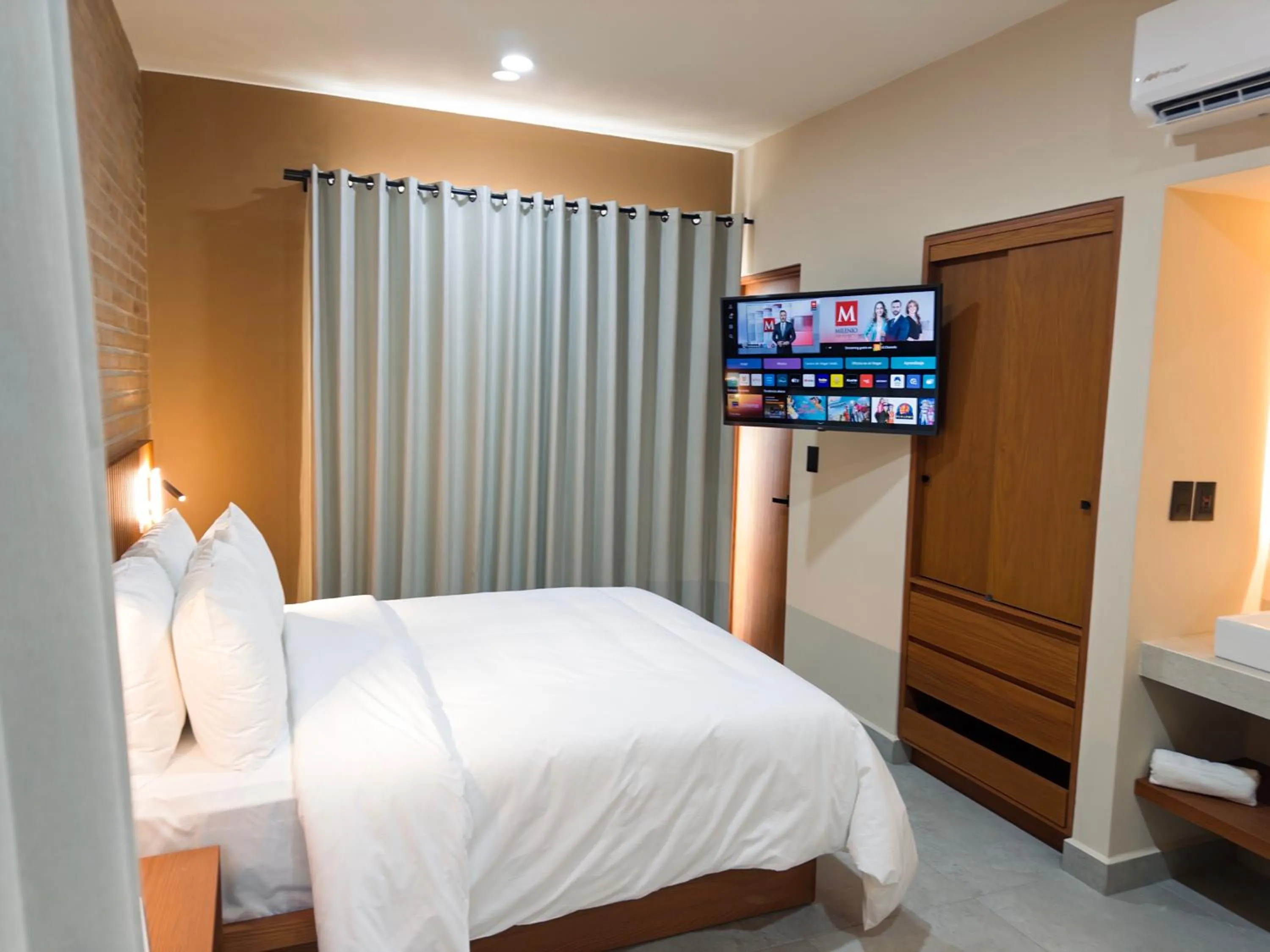 Bed in Kooch Aparthotel