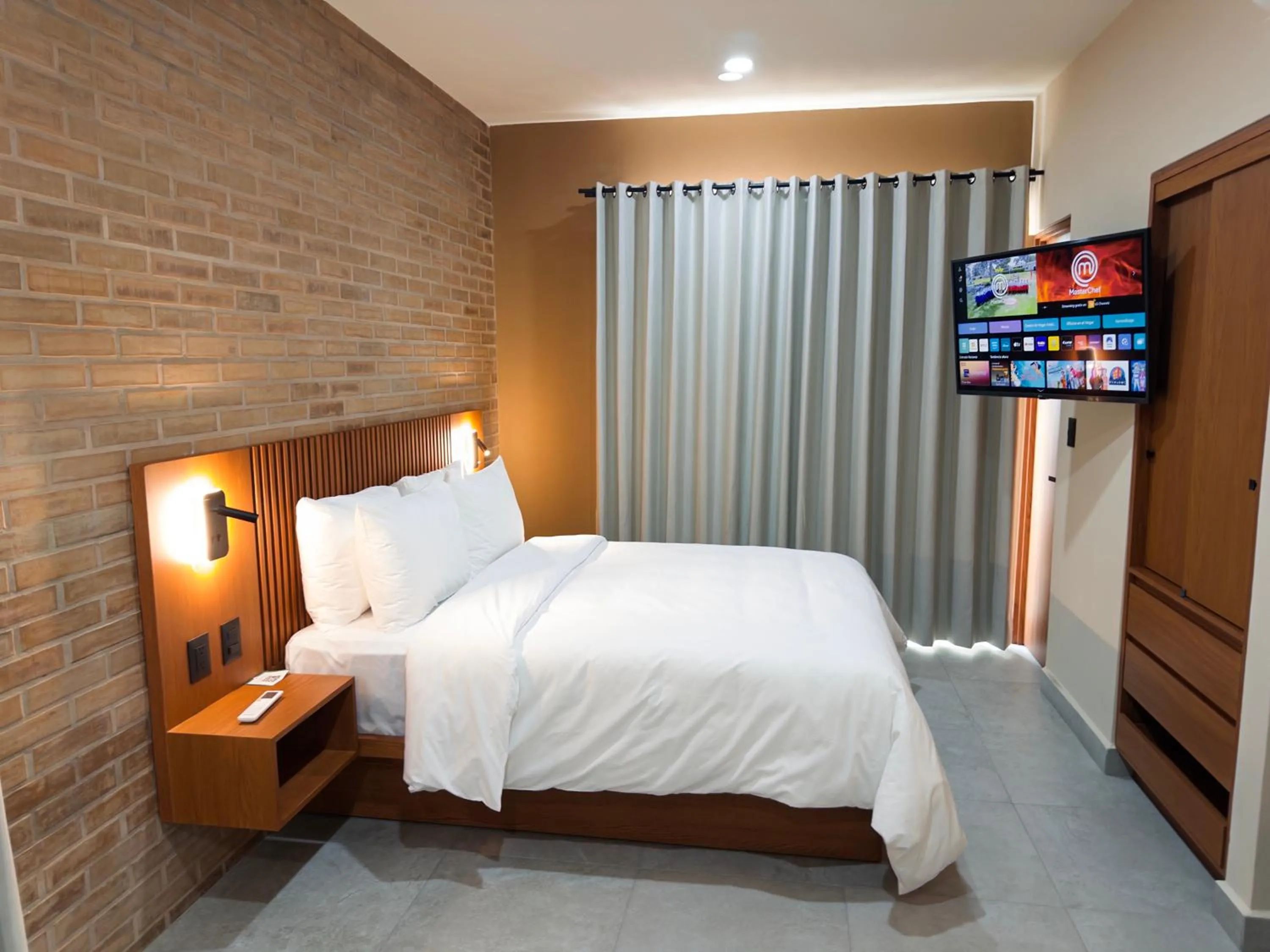 Bed in Kooch Aparthotel