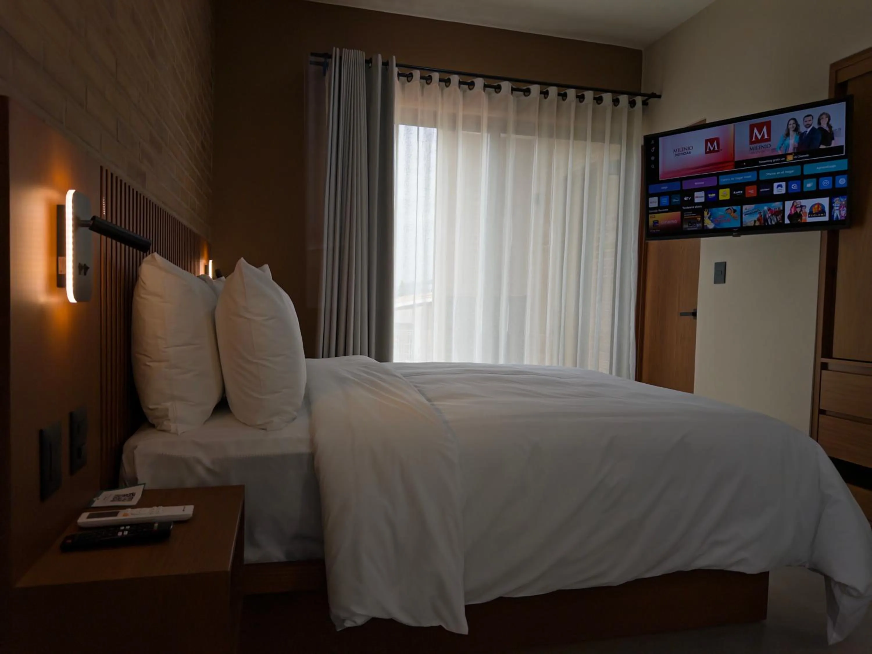 Bed in Kooch Aparthotel