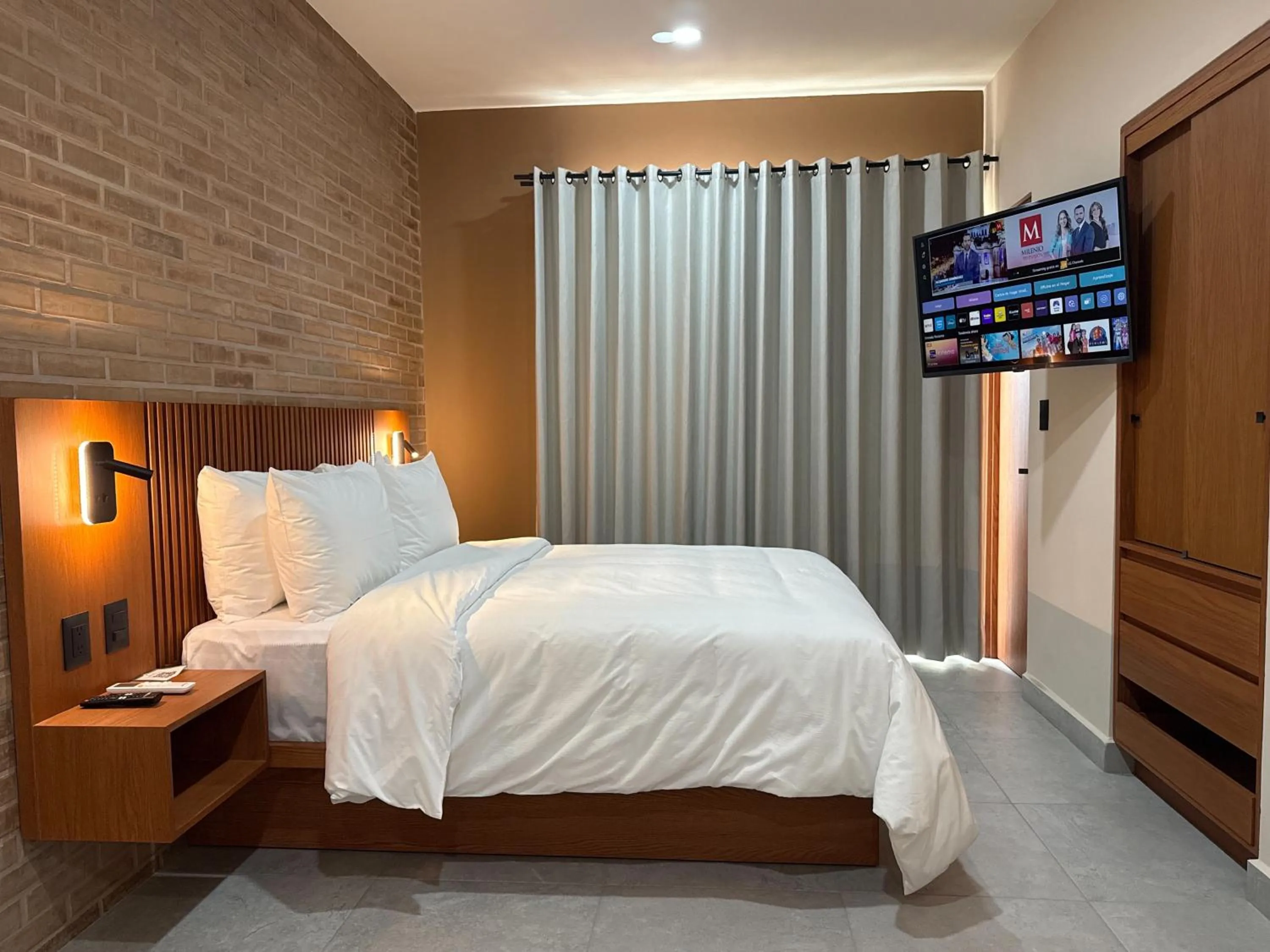 Bed in Kooch Aparthotel