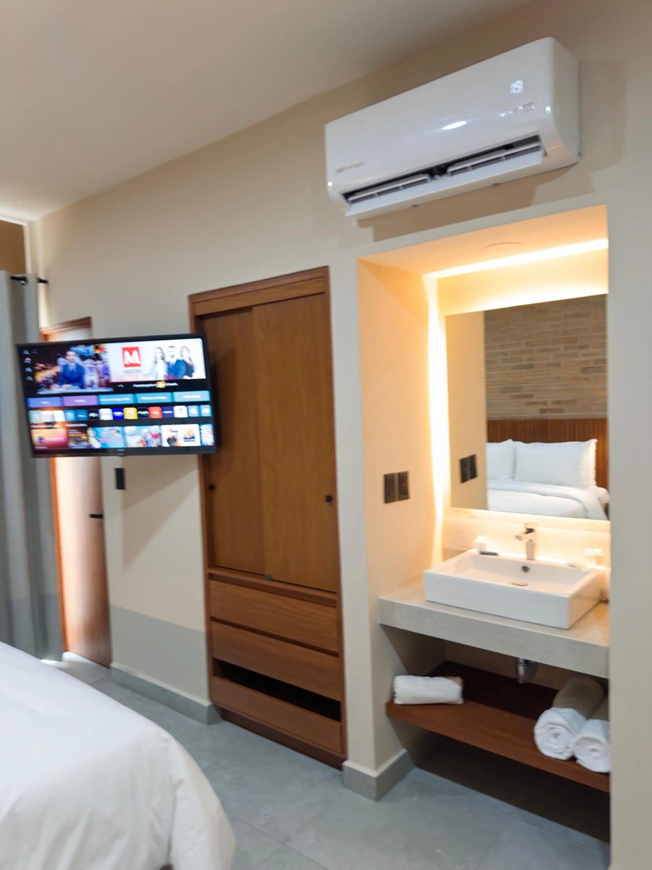 Bed in Kooch Aparthotel