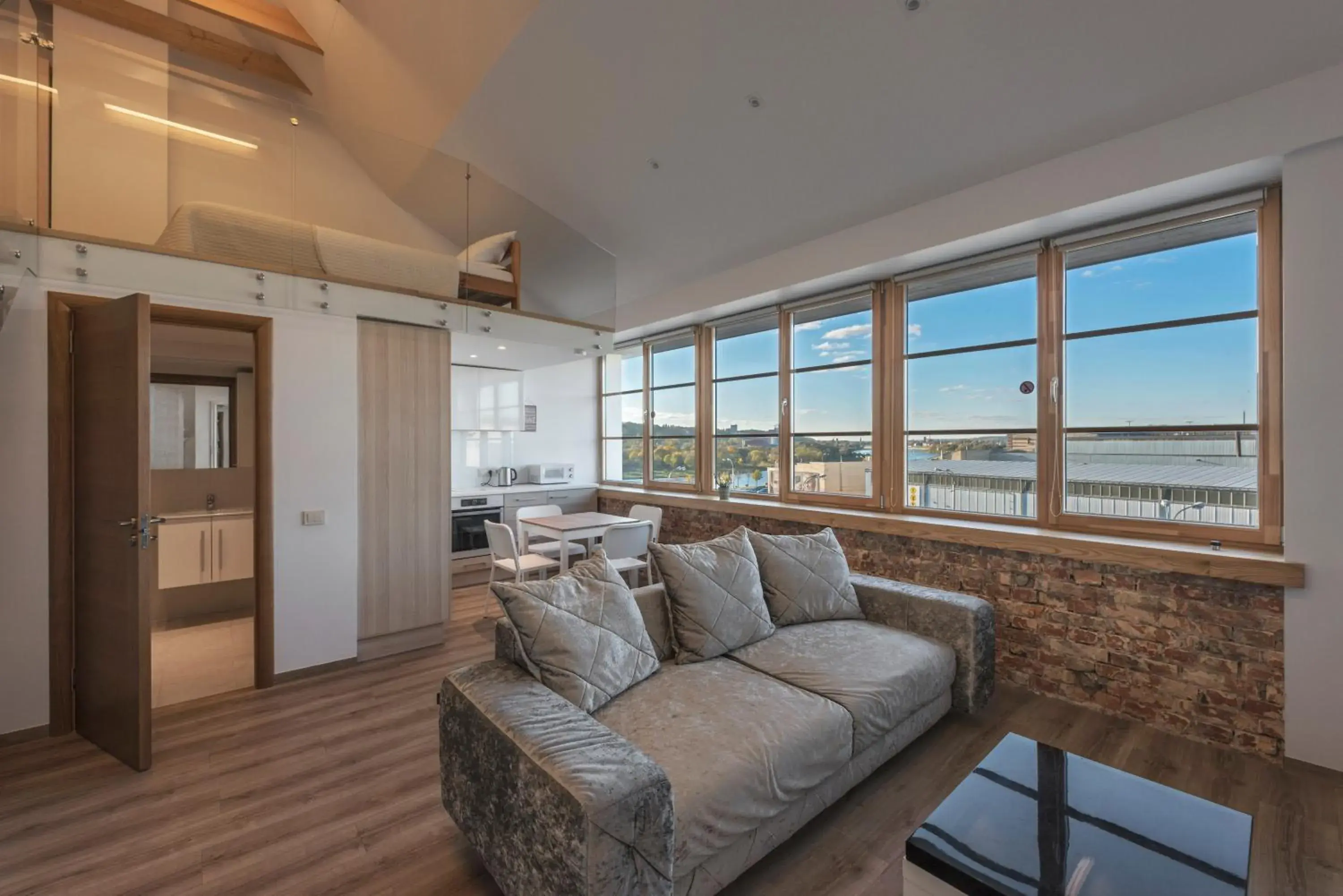 Luxury Studio with a River View in King Mindaugas Apartments Luxury Studio with a River View in King Mindaugas Apartments