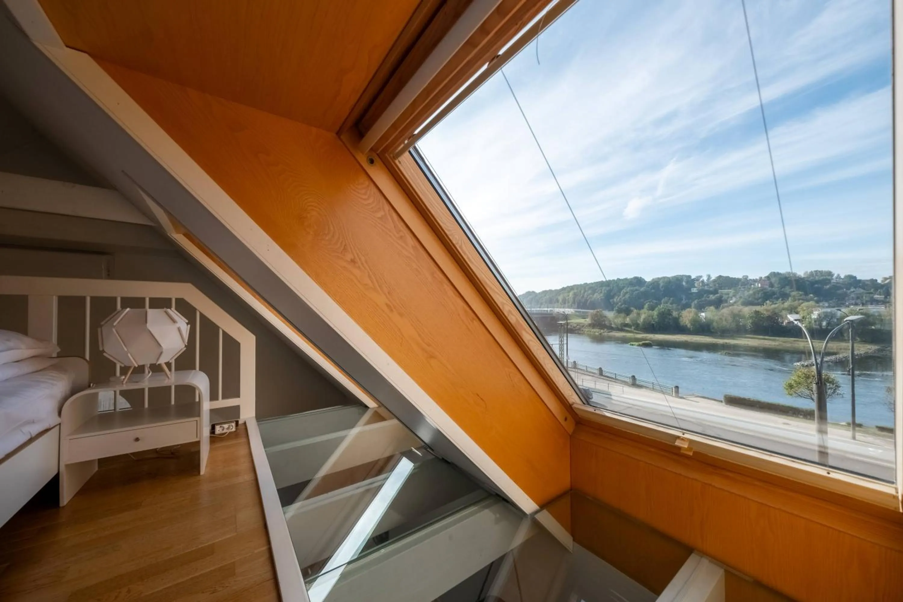 Bedroom in King Mindaugas Apartments