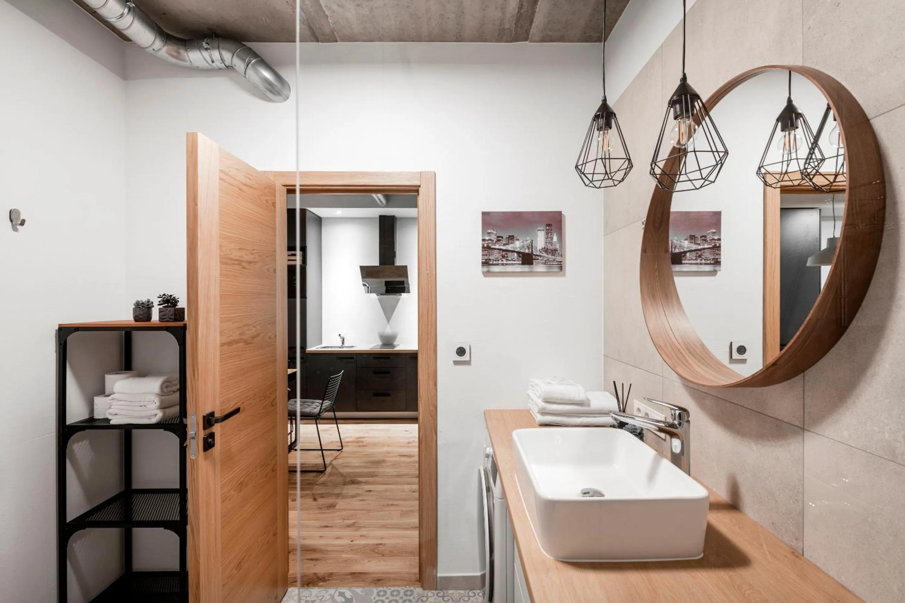 Bathroom in King Mindaugas Apartments