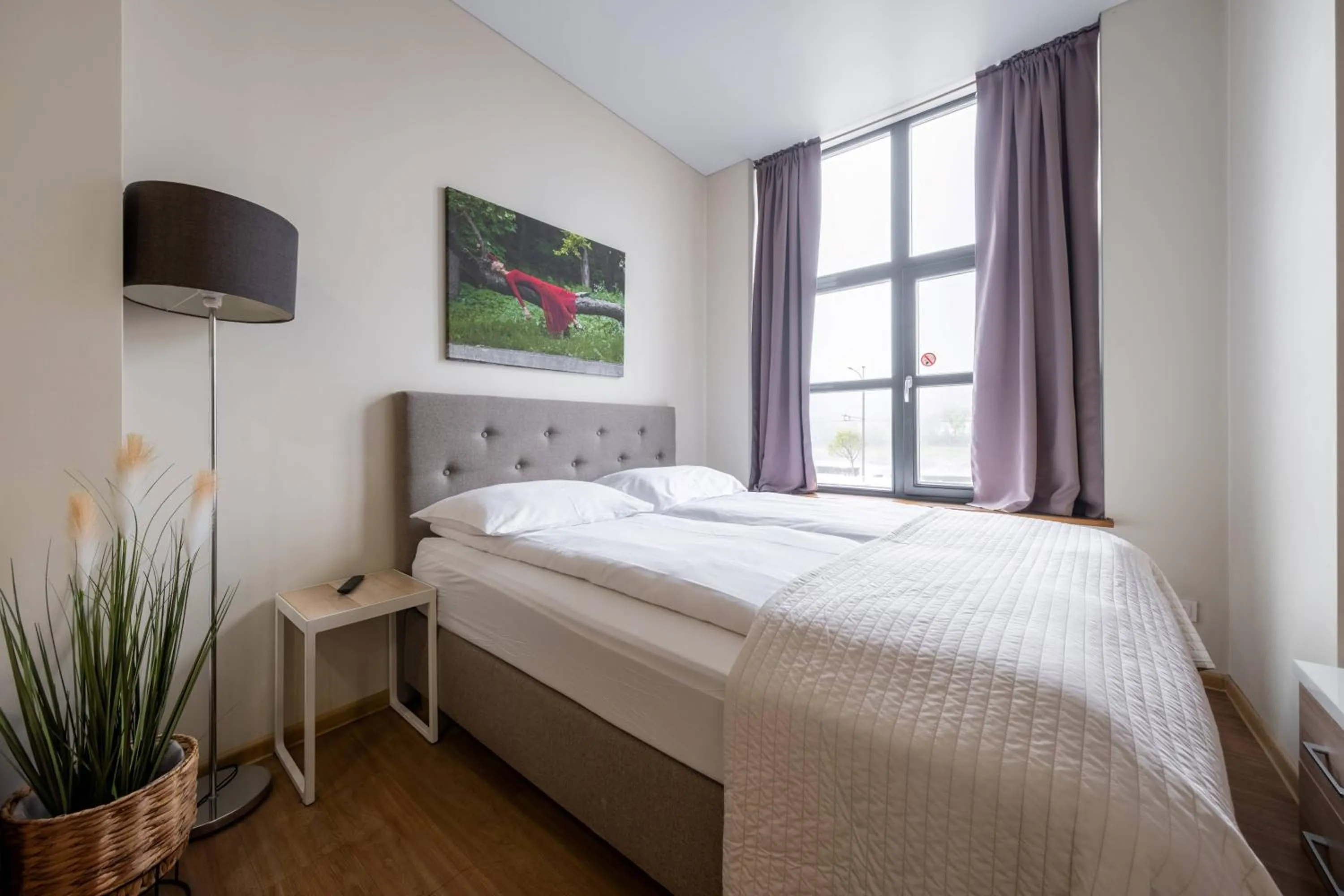 Bed in King Mindaugas Apartments