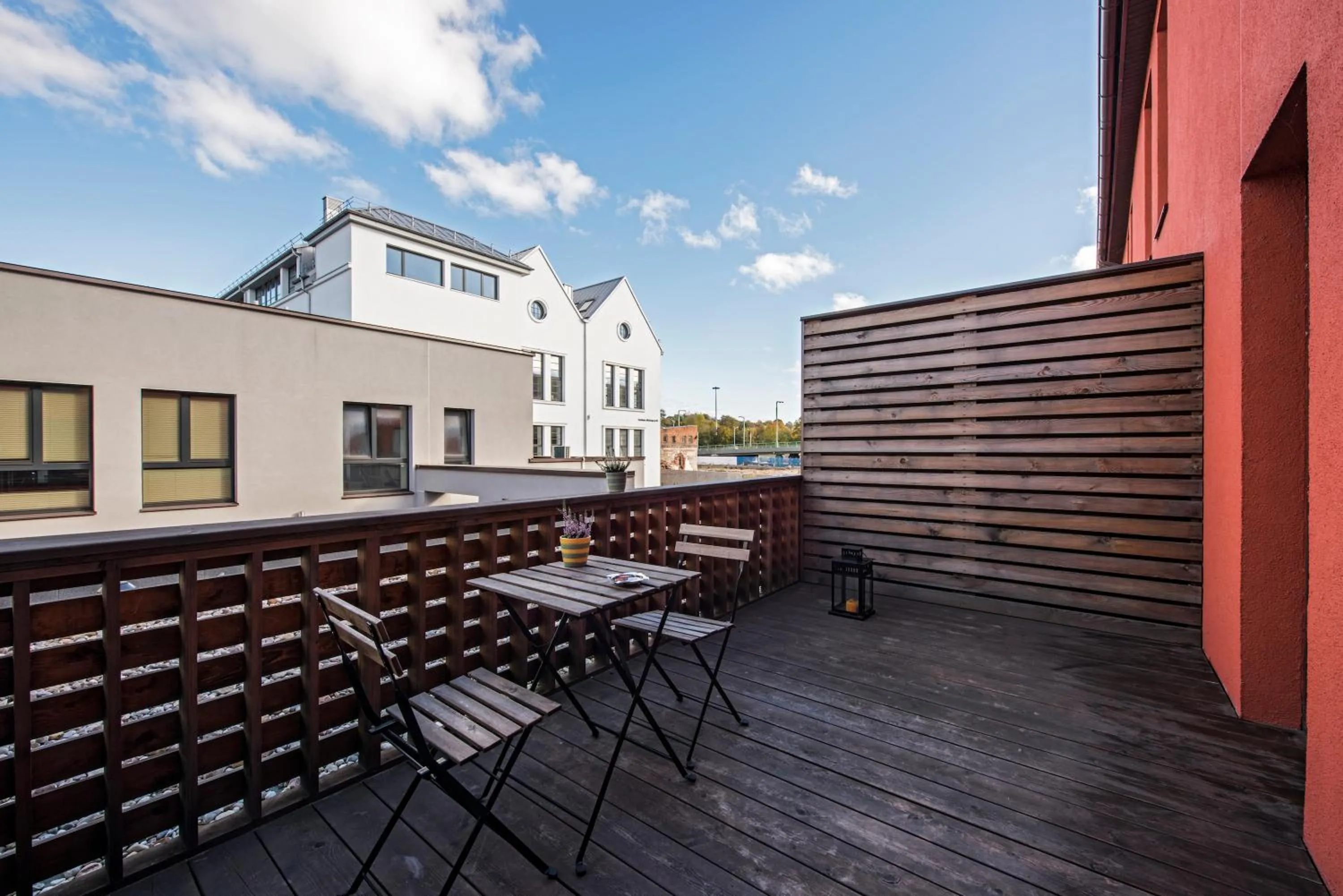 Balcony/Terrace in King Mindaugas Apartments