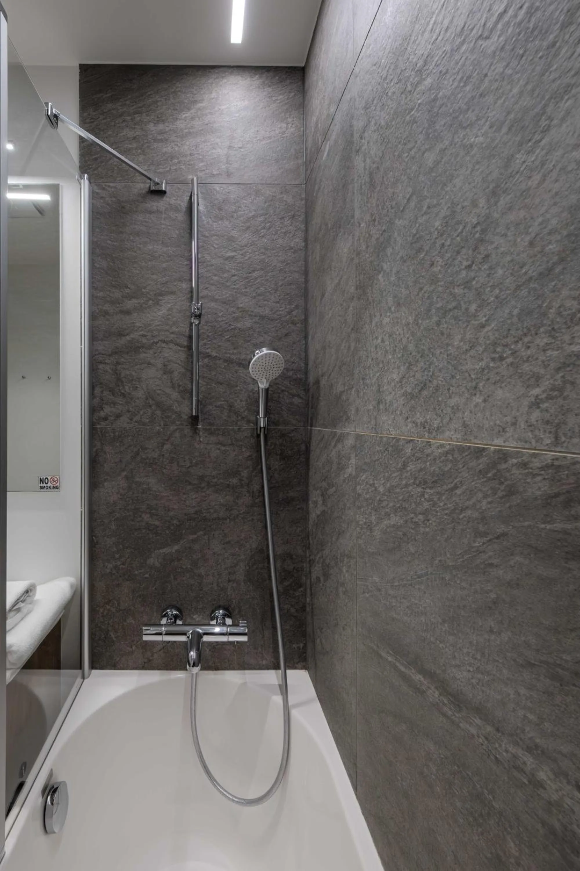 Shower in King Mindaugas Apartments