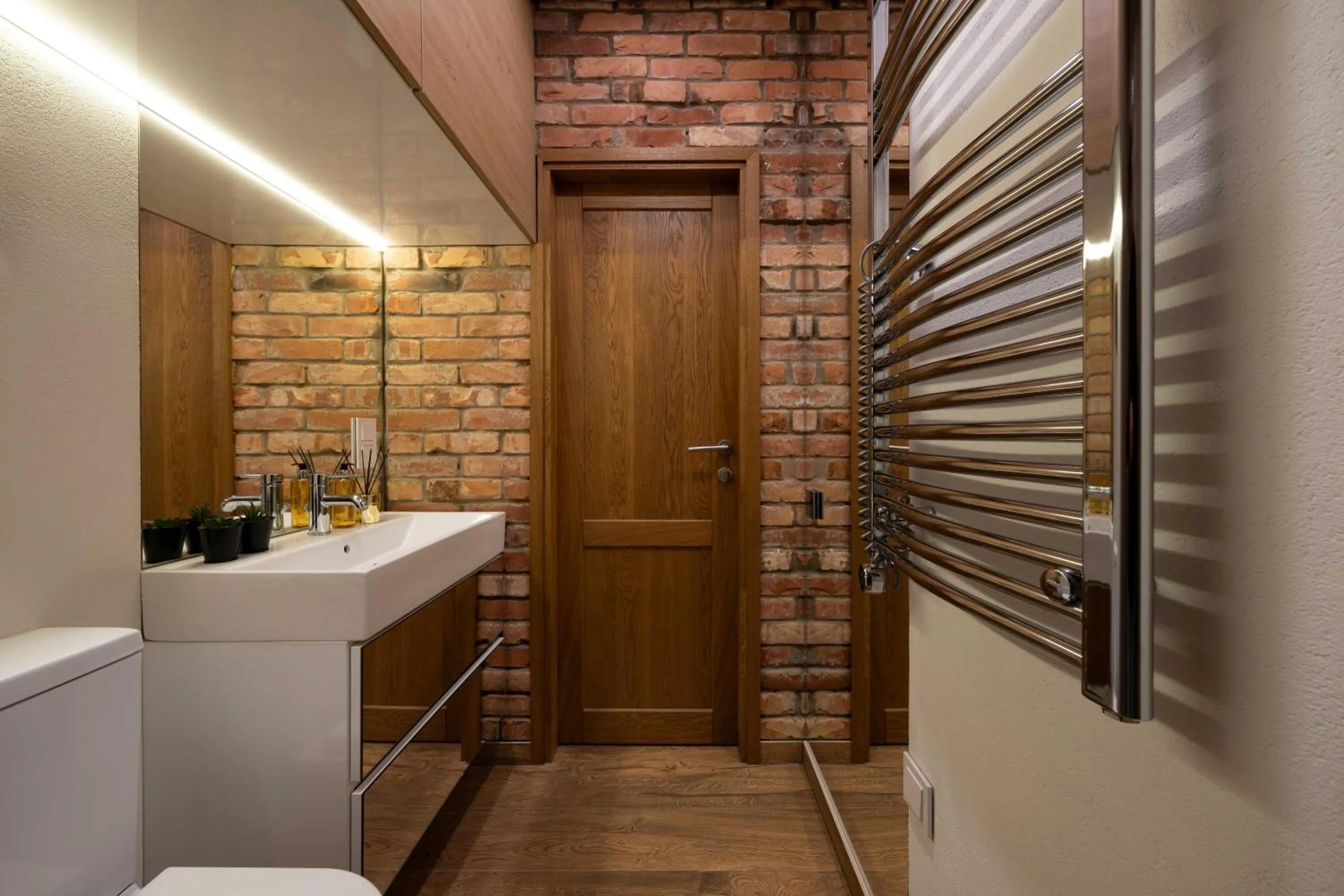 Bathroom in King Mindaugas Apartments