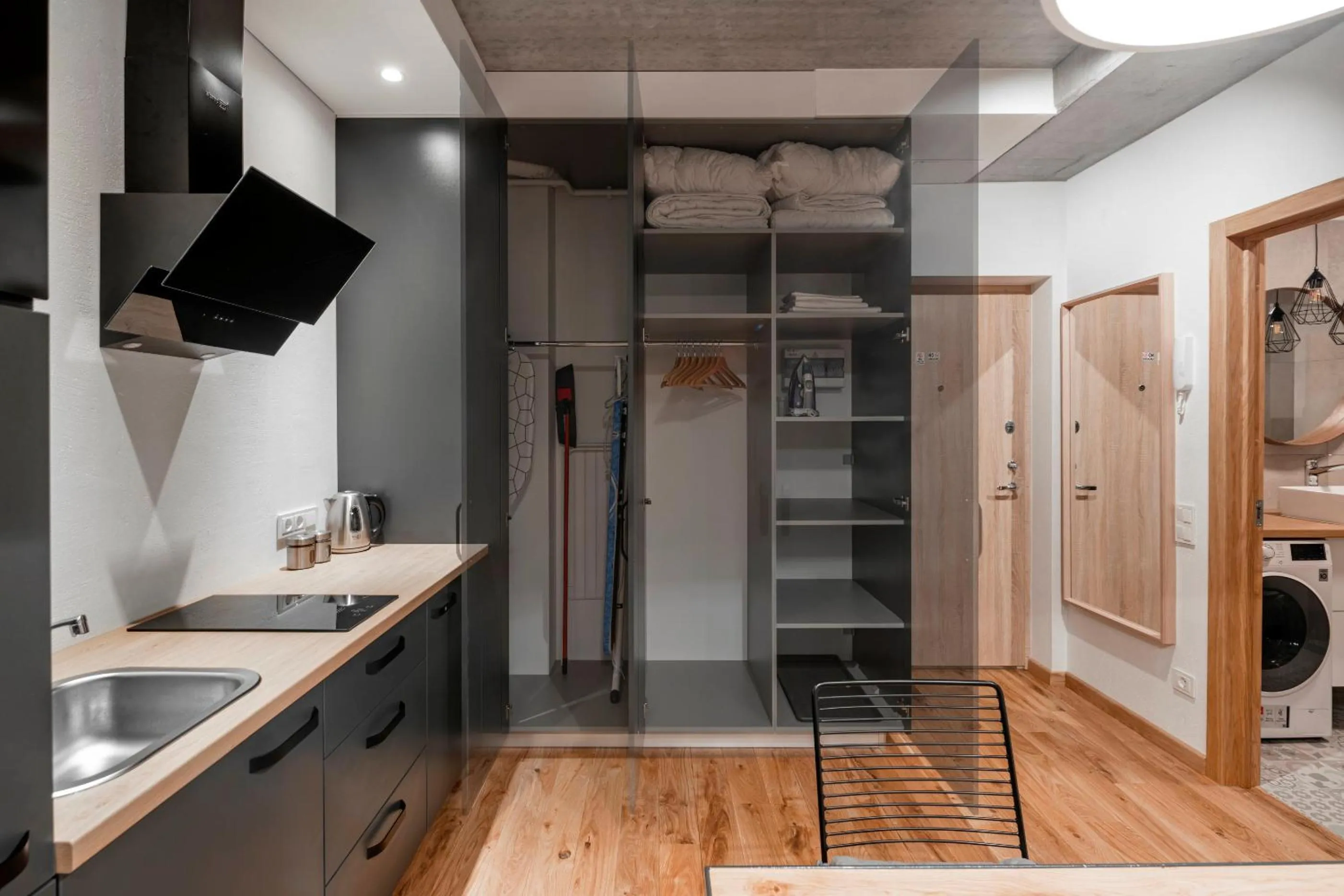 wardrobe in King Mindaugas Apartments