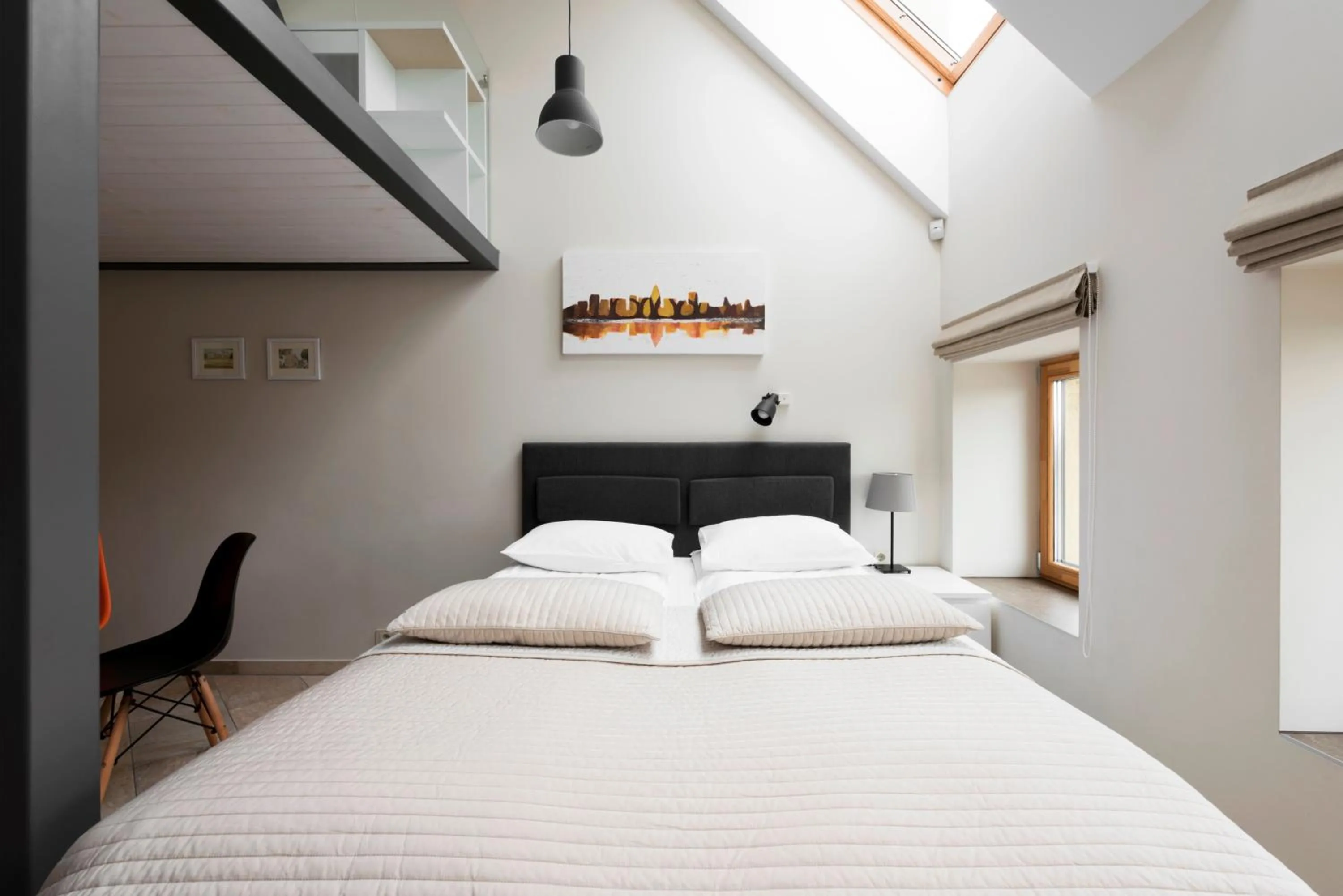 Bed in King Mindaugas Apartments