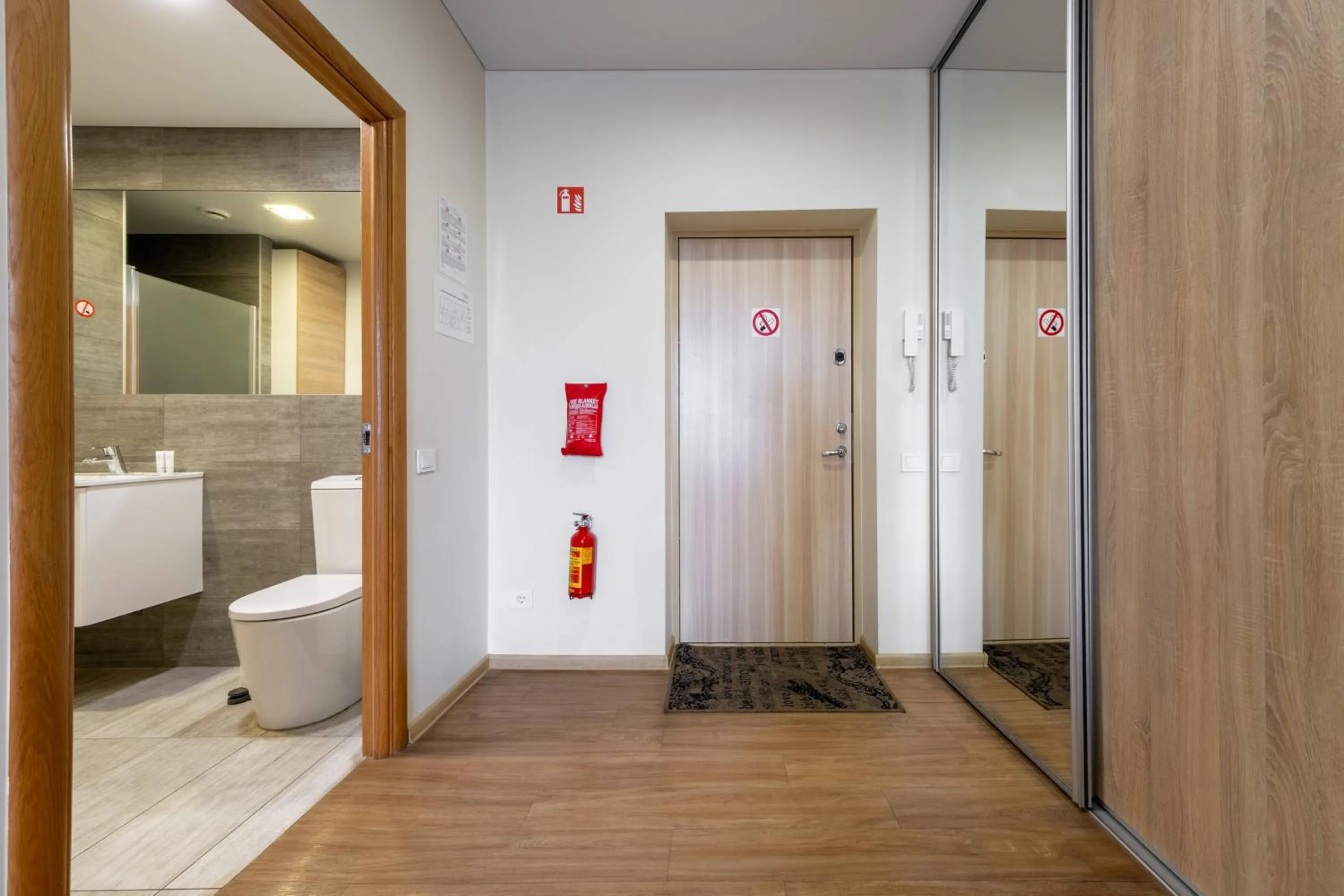 Bathroom in King Mindaugas Apartments