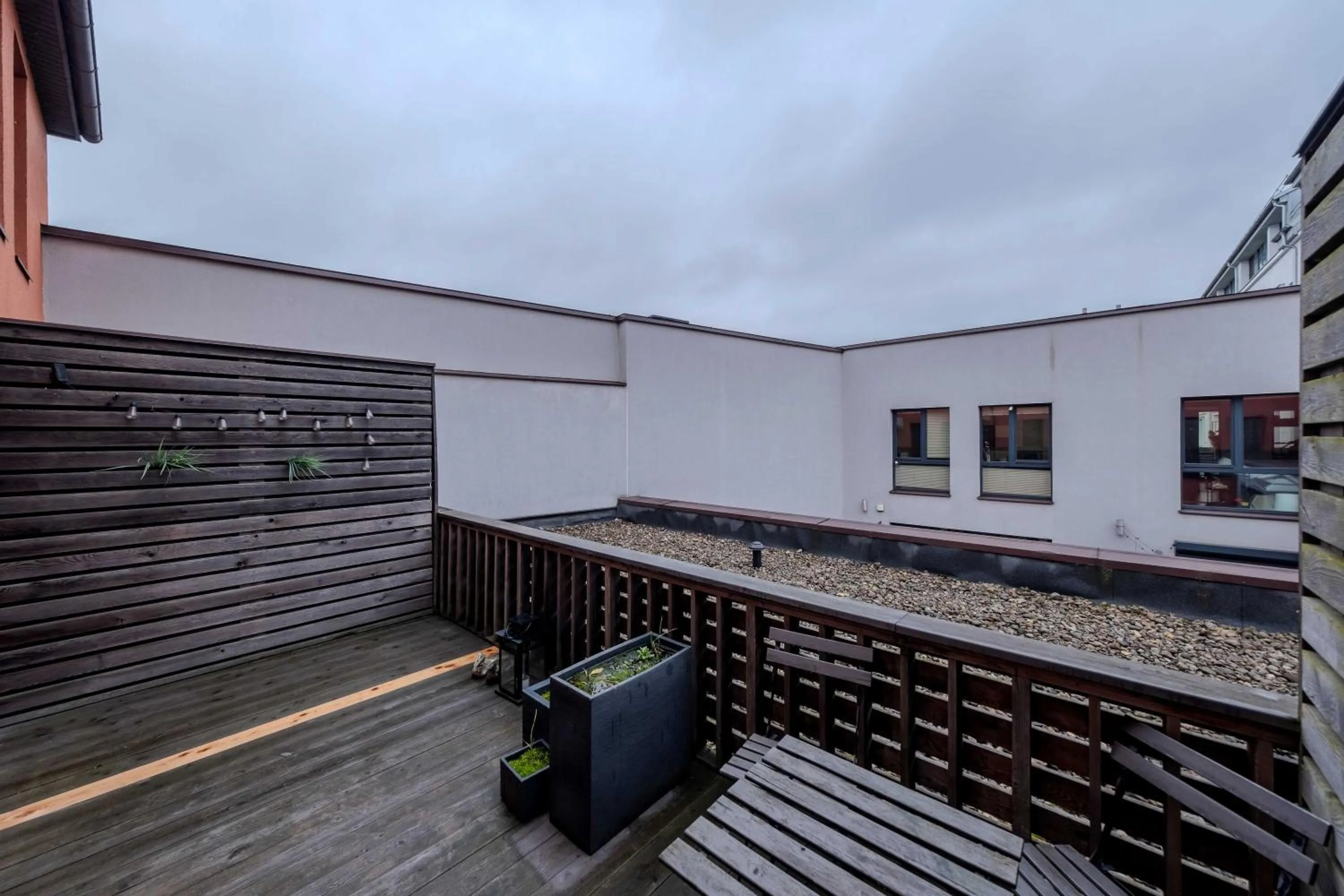 Balcony/Terrace in King Mindaugas Apartments
