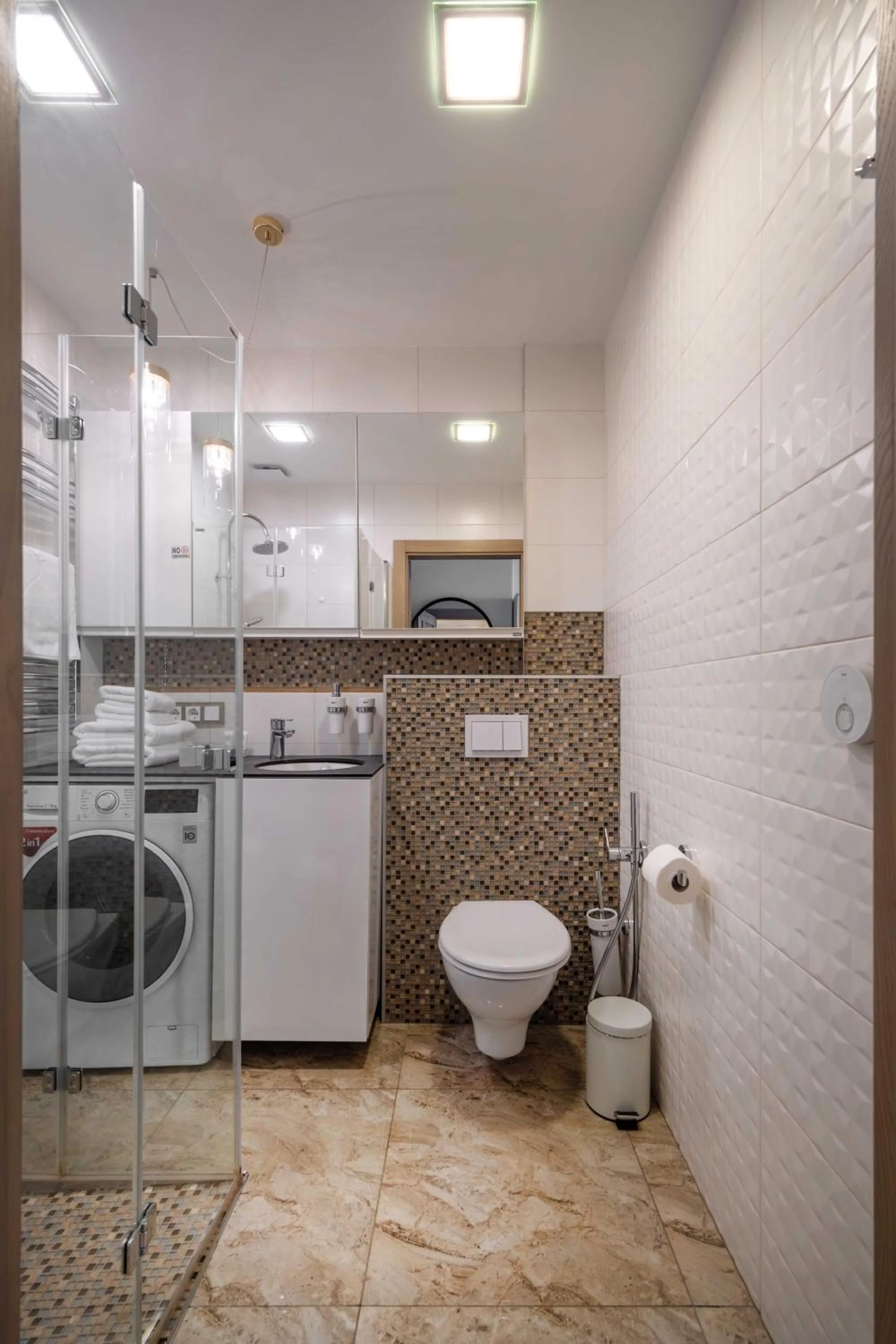 Toilet in King Mindaugas Apartments