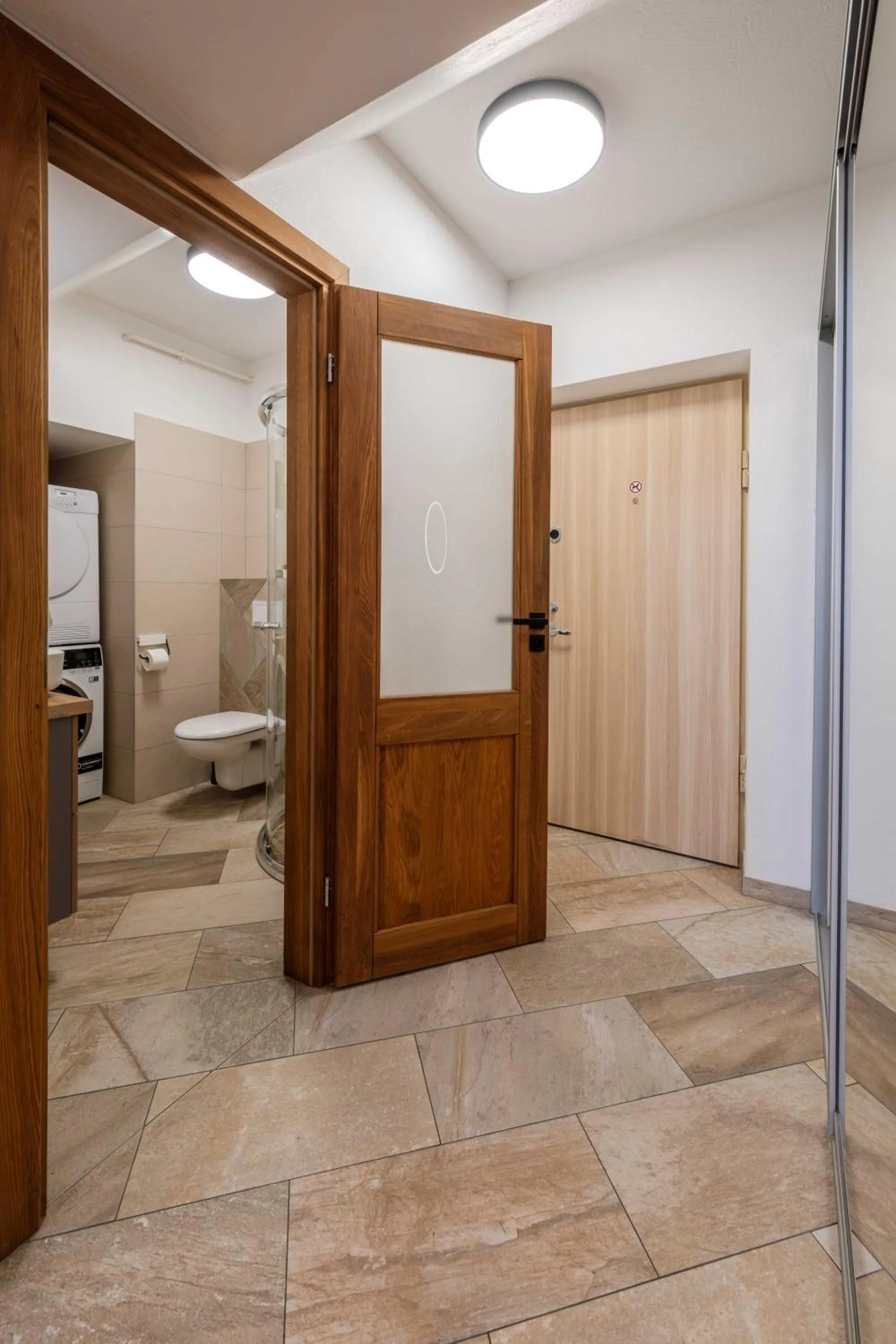 Bathroom in King Mindaugas Apartments