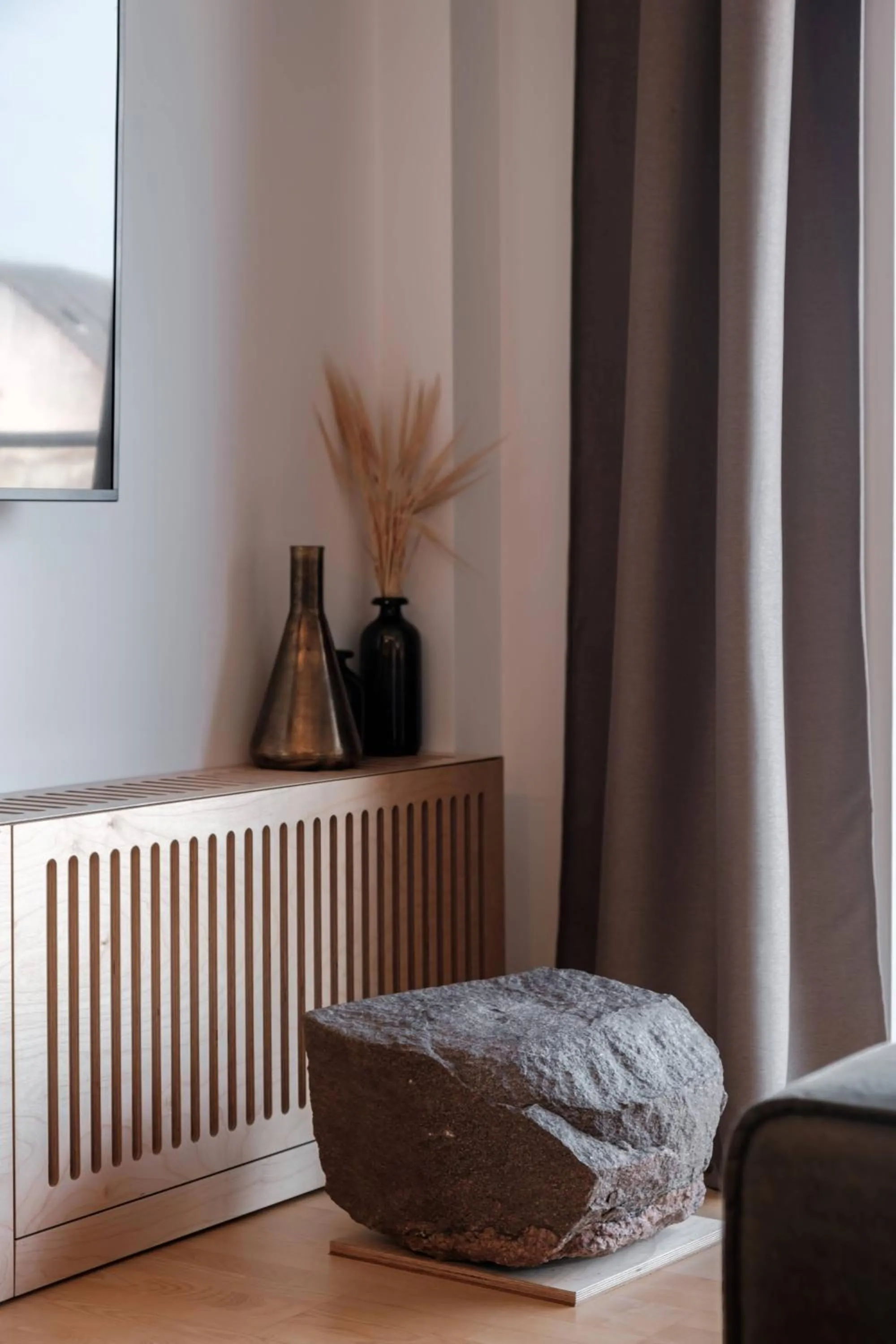 Decorative detail in King Mindaugas Apartments