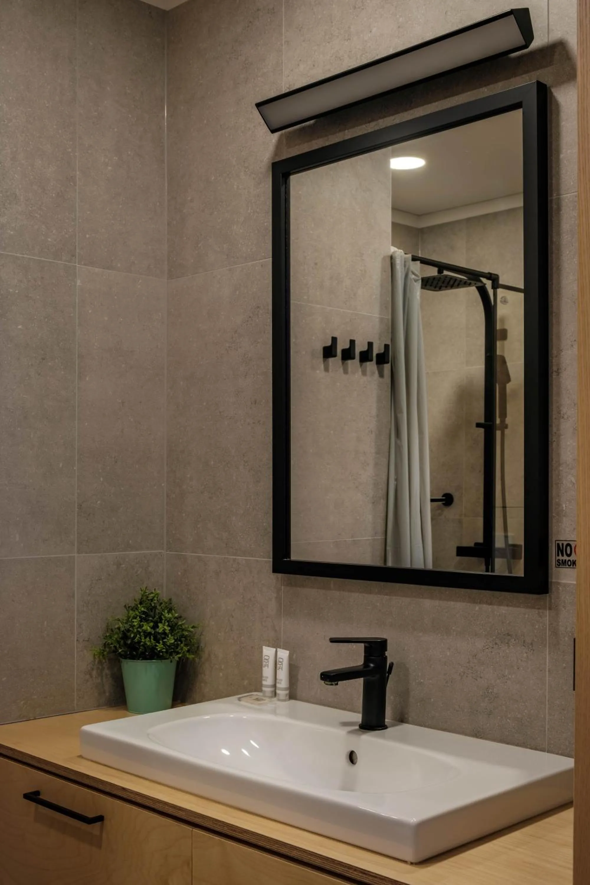 Bathroom in King Mindaugas Apartments