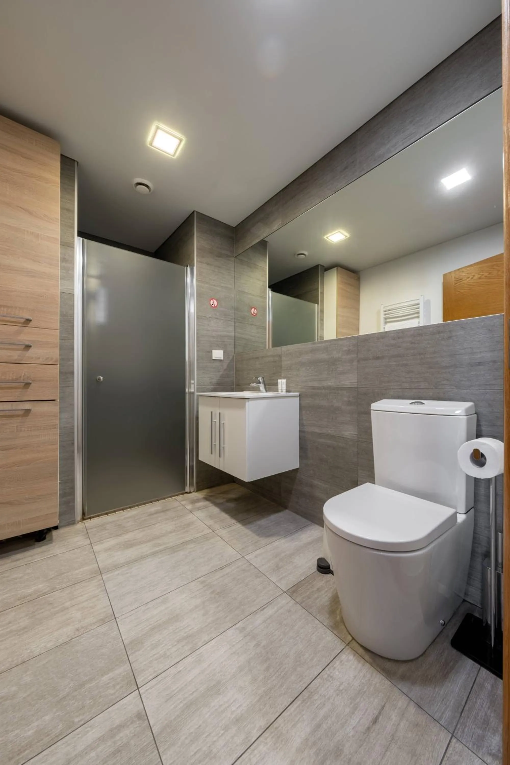 Bathroom in King Mindaugas Apartments