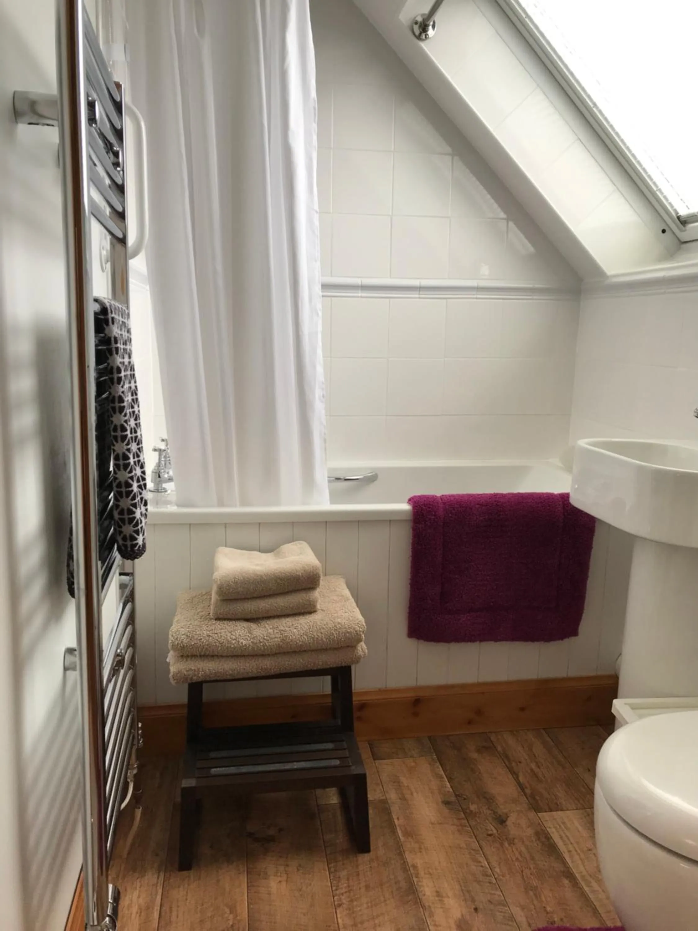 Bathroom in Off The Hill B&B