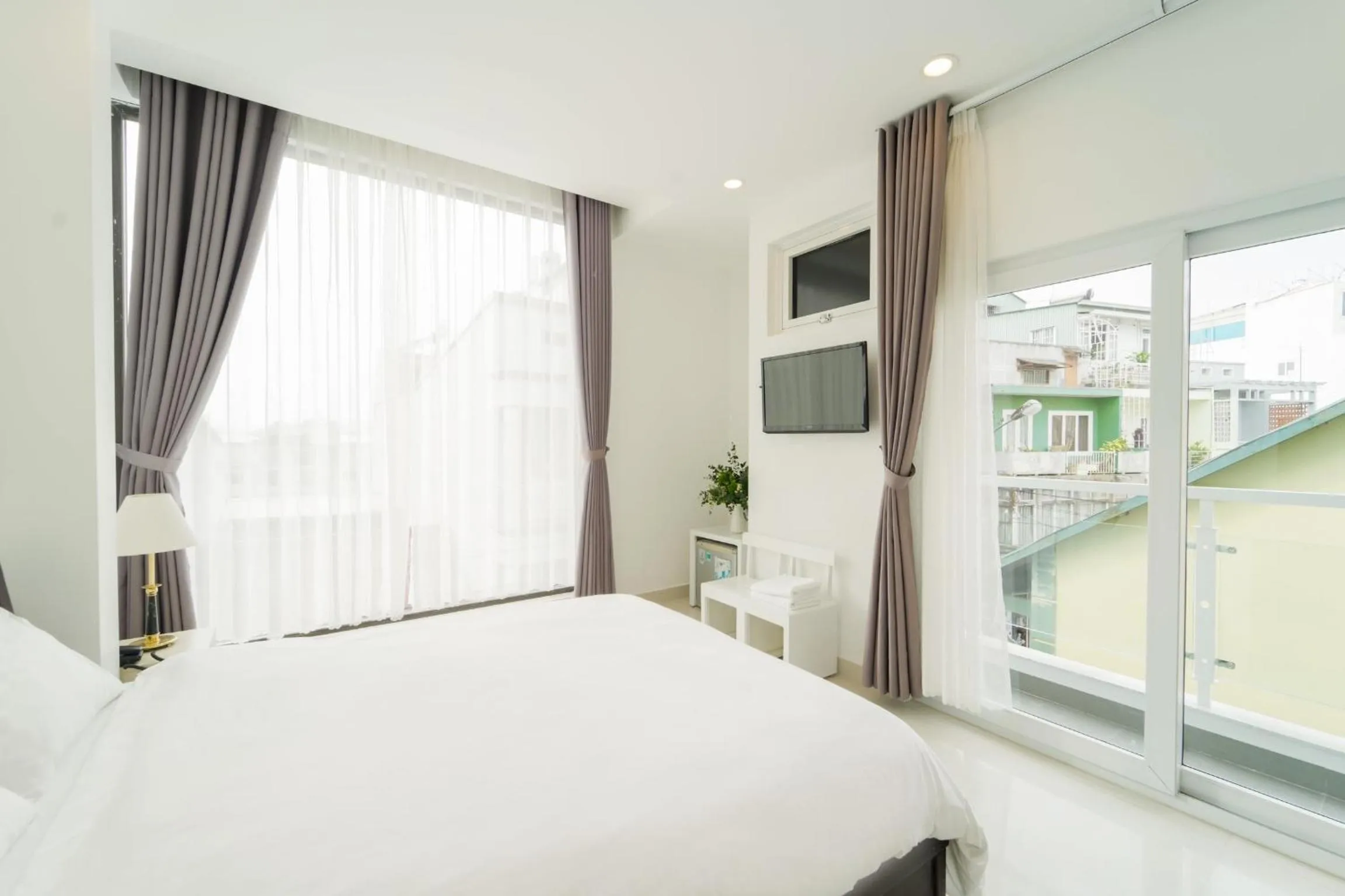 Bed in Xuan Cuong Hotel