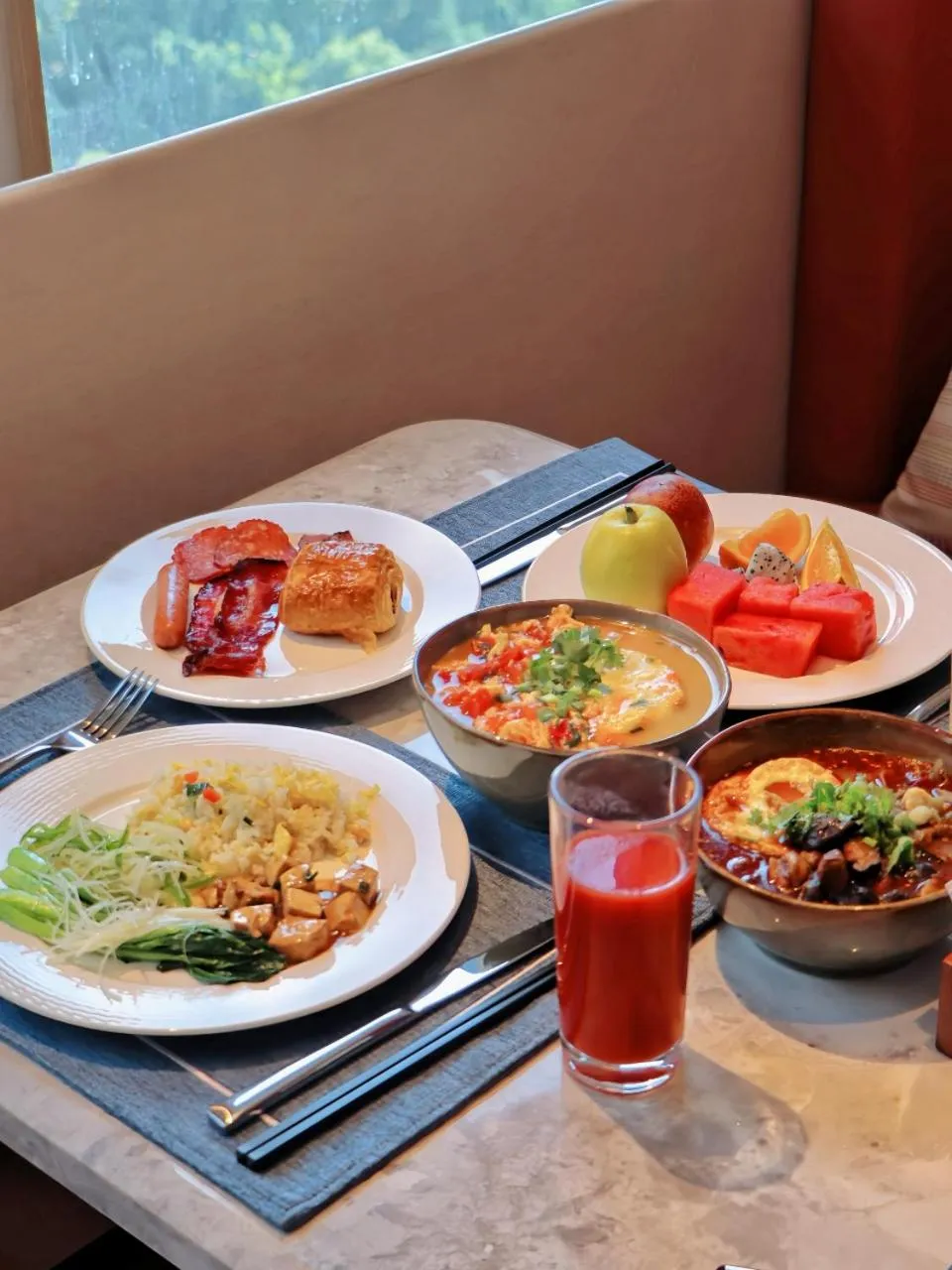 Breakfast in Hilton Garden Inn Chongqing Central Park