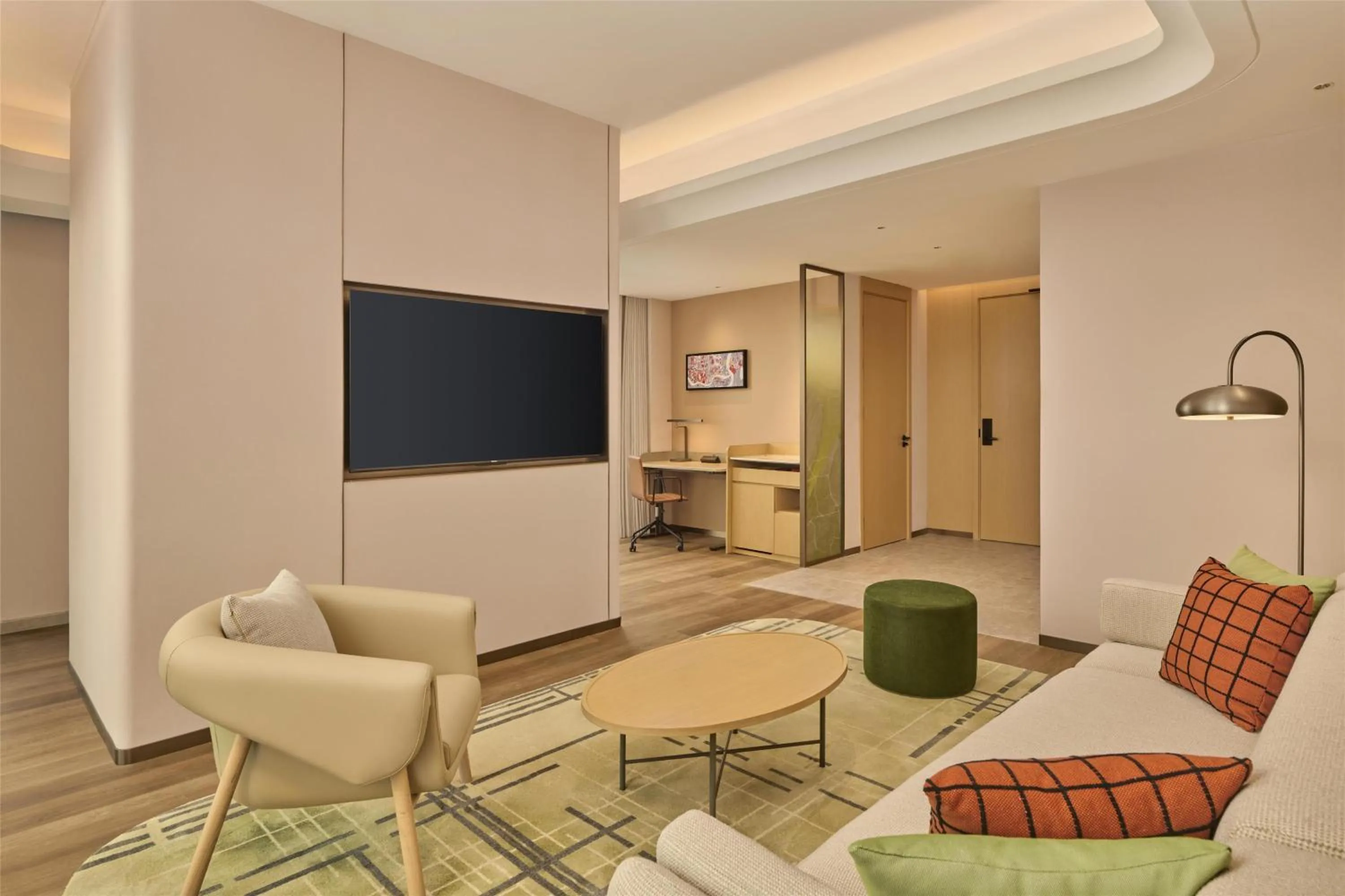 Living room in Hilton Garden Inn Chongqing Central Park