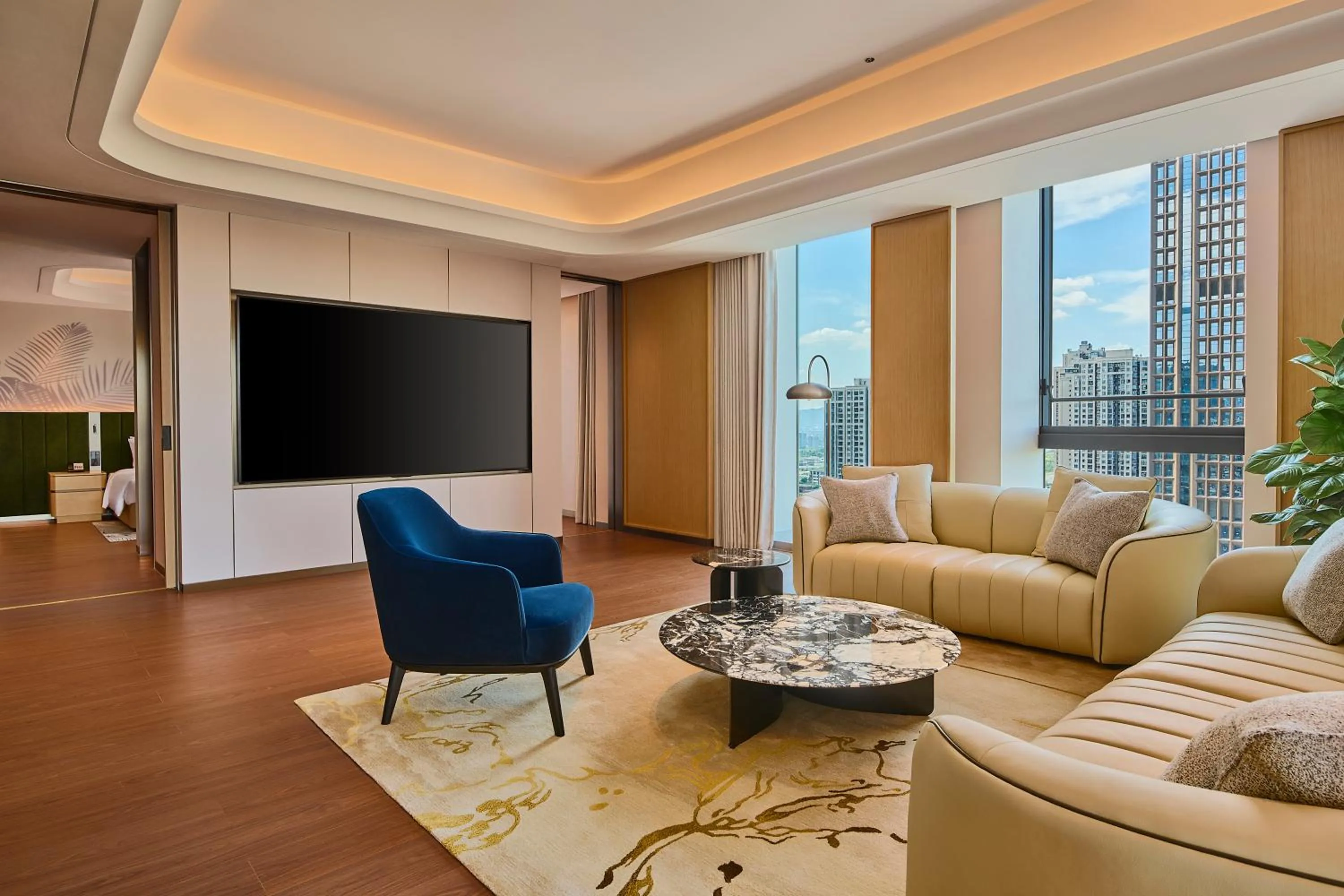 Living room in Hilton Garden Inn Chongqing Central Park