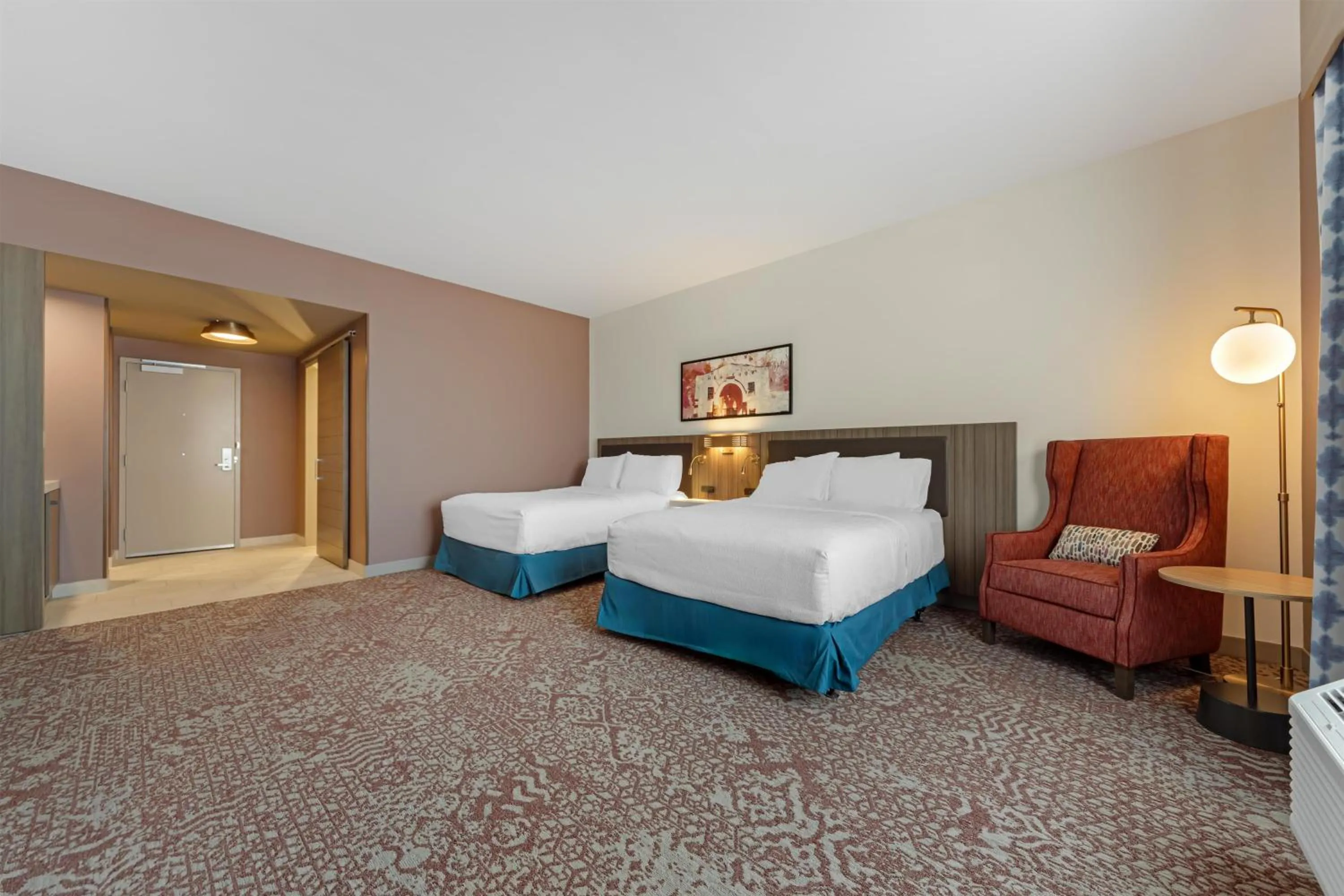 Bed in Hilton Garden Inn Media