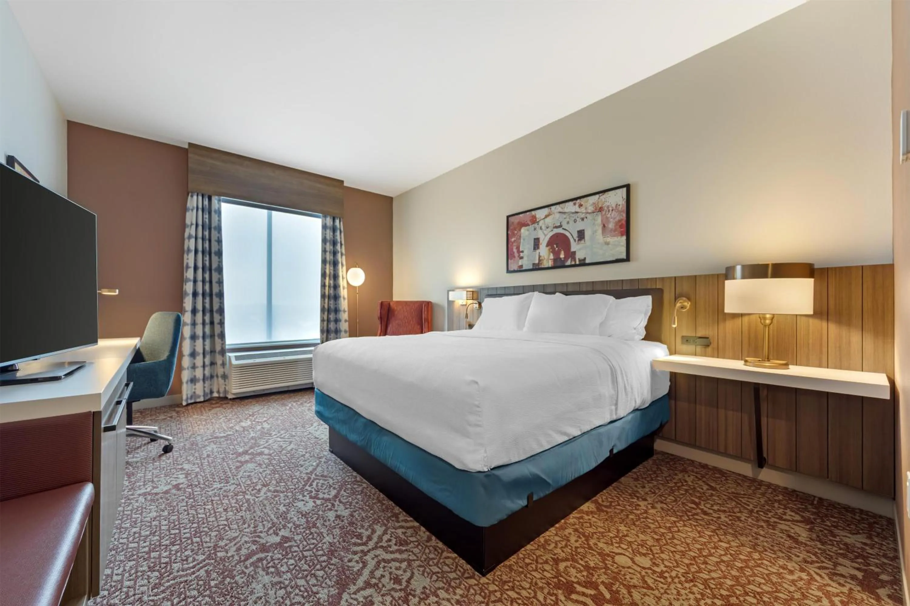 Bed in Hilton Garden Inn Media