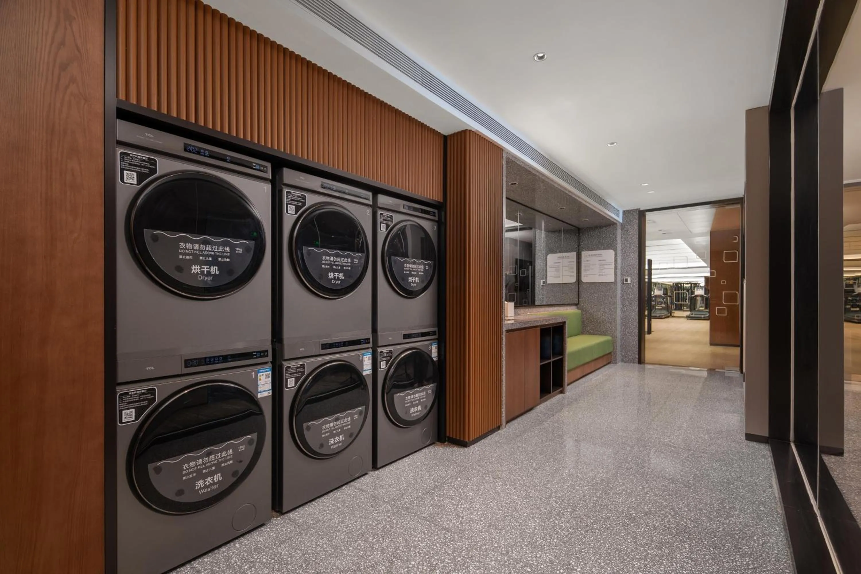 laundry in Hilton Garden Inn Shanghai Changxing Island