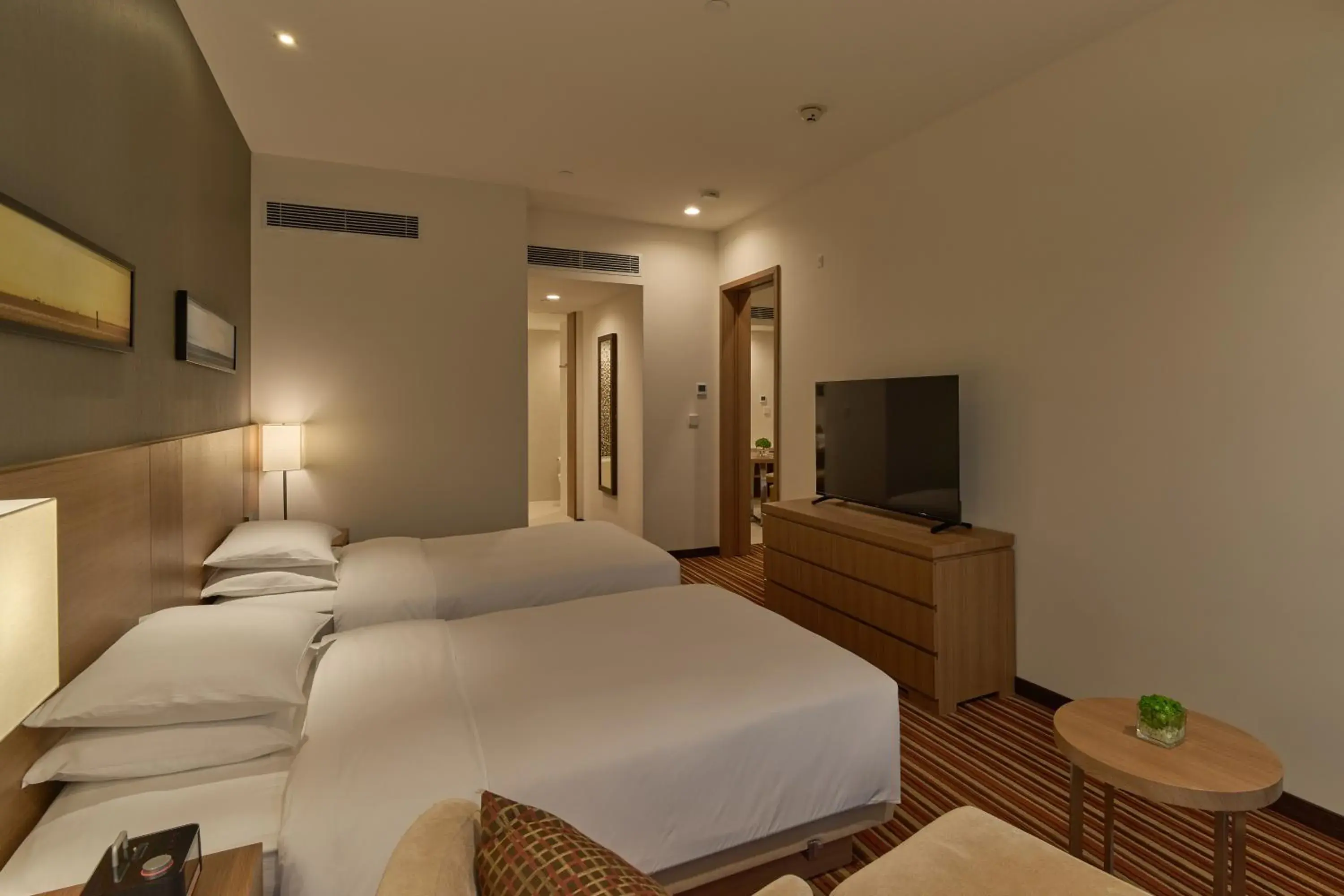 Bedroom, Bed in Hyatt Place Shenzhen Airport Bedroom, Bed in Hyatt Place Shenzhen Airport