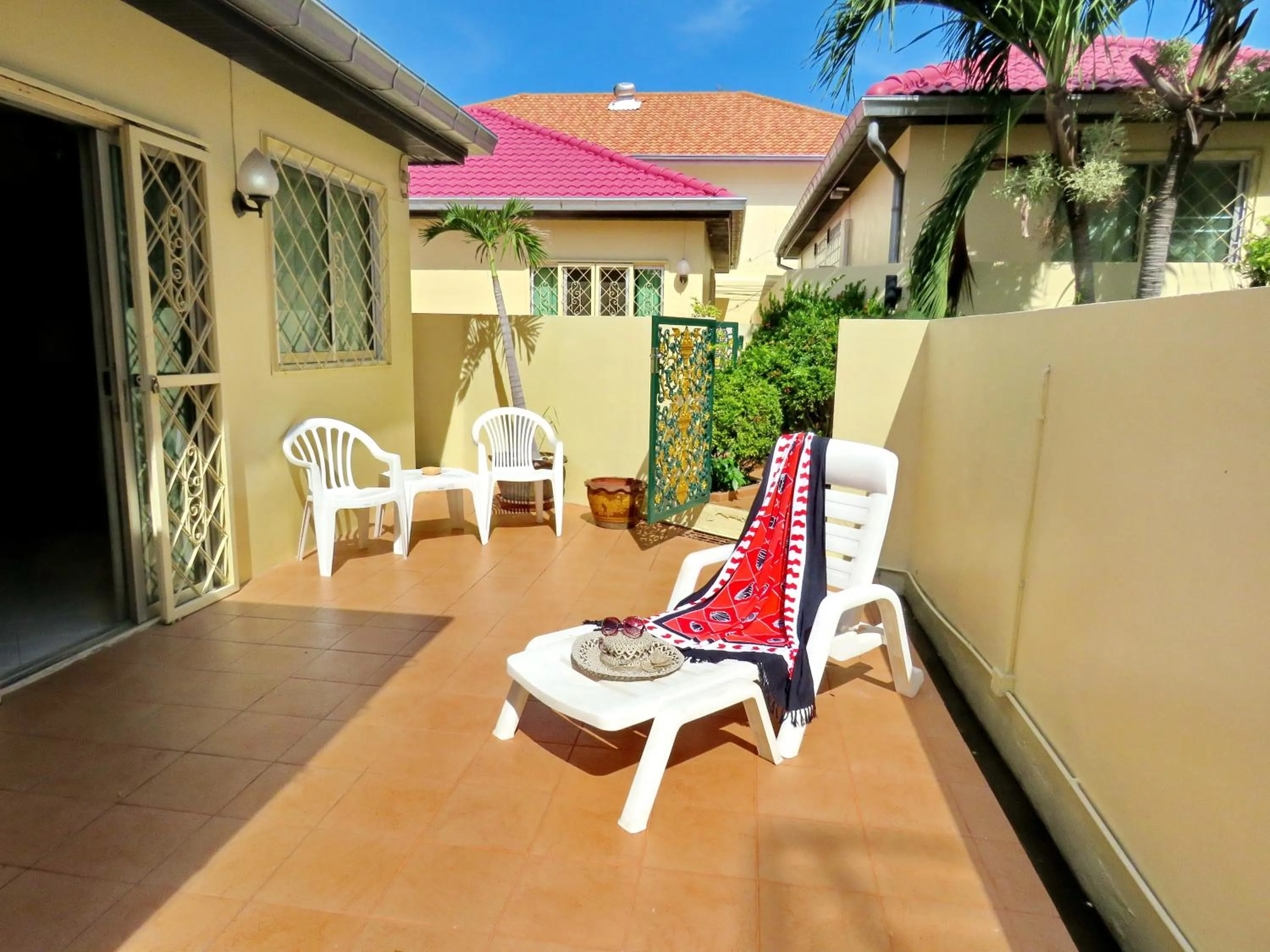 Balcony/Terrace in Butterfly Garden Boutique Residences by Luxury View SHA Extra Plus