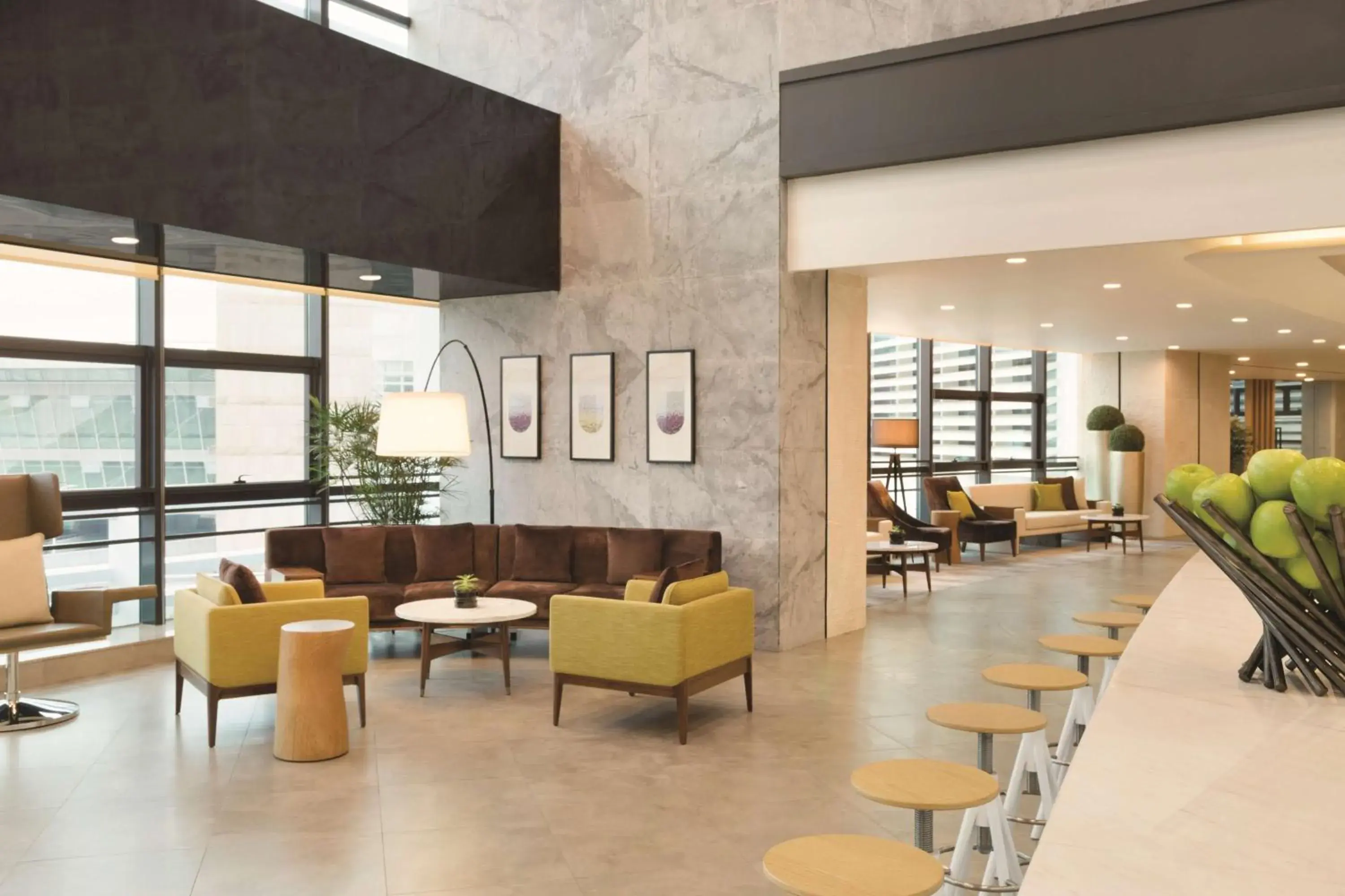 Lobby or reception, Lounge/Bar in Hyatt House Shenzhen Airport