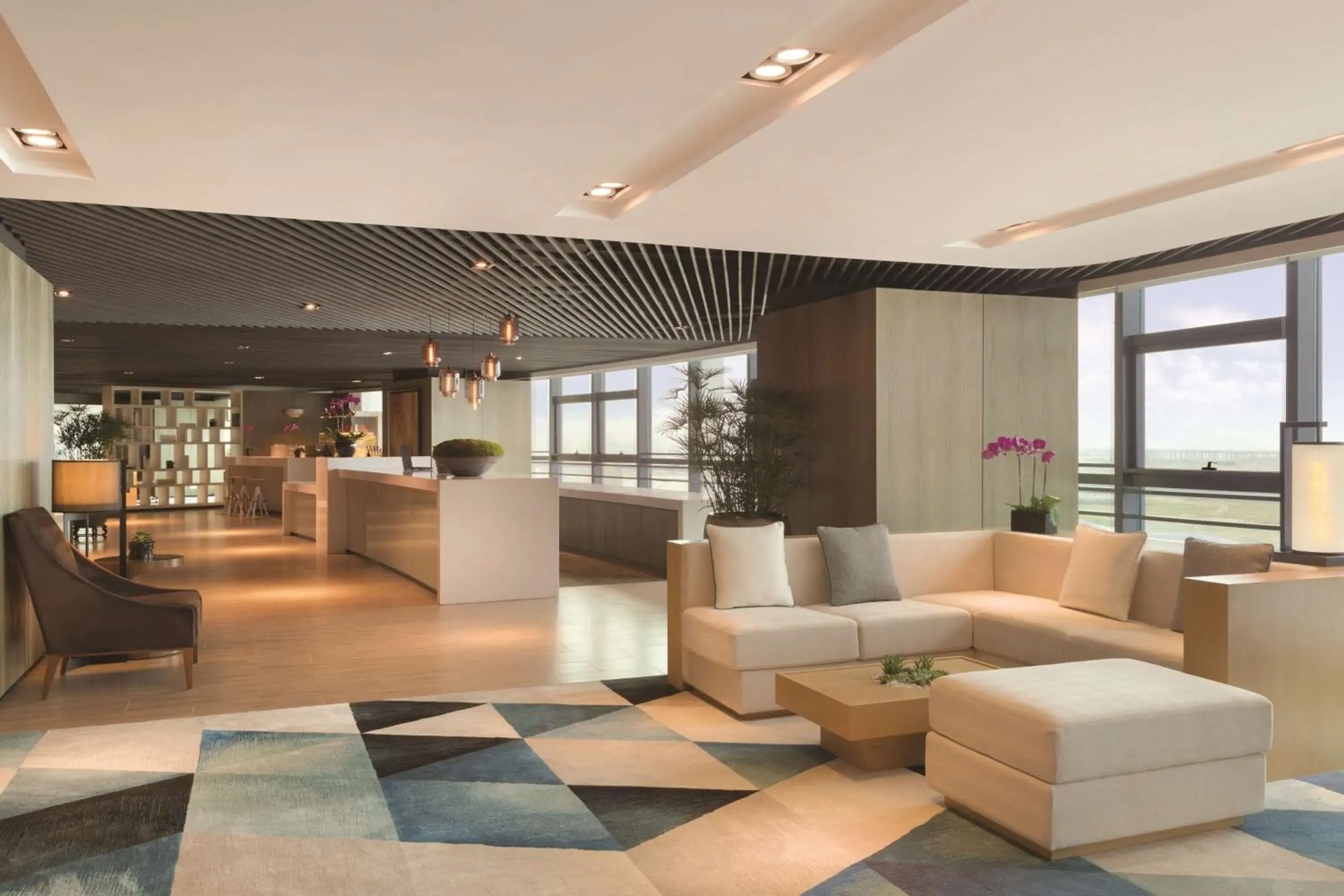 Lobby or reception, Lobby/Reception in Hyatt House Shenzhen Airport