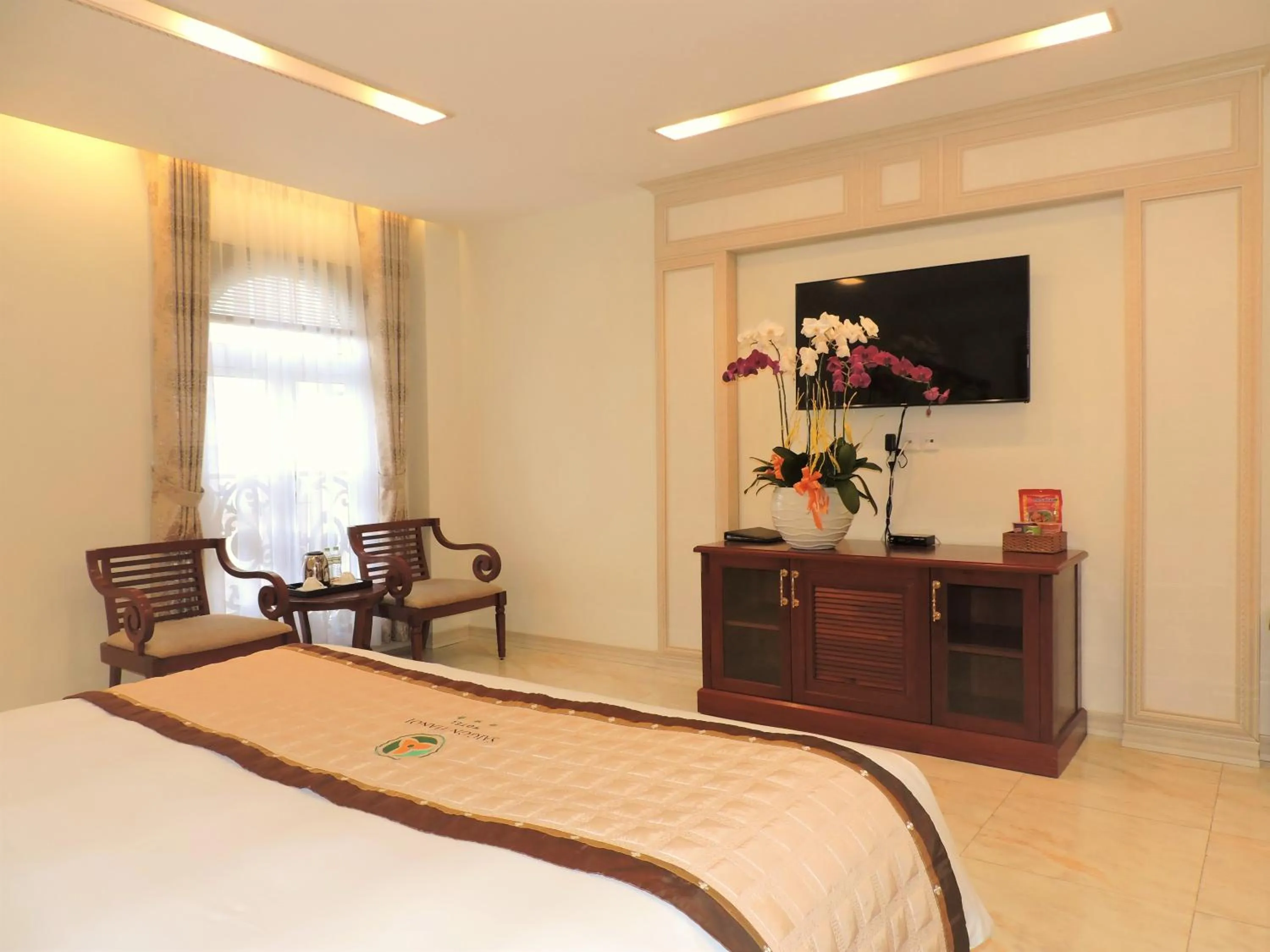 TV and multimedia, Bed in Minh Tam Phu Nhuan Hotel & Spa