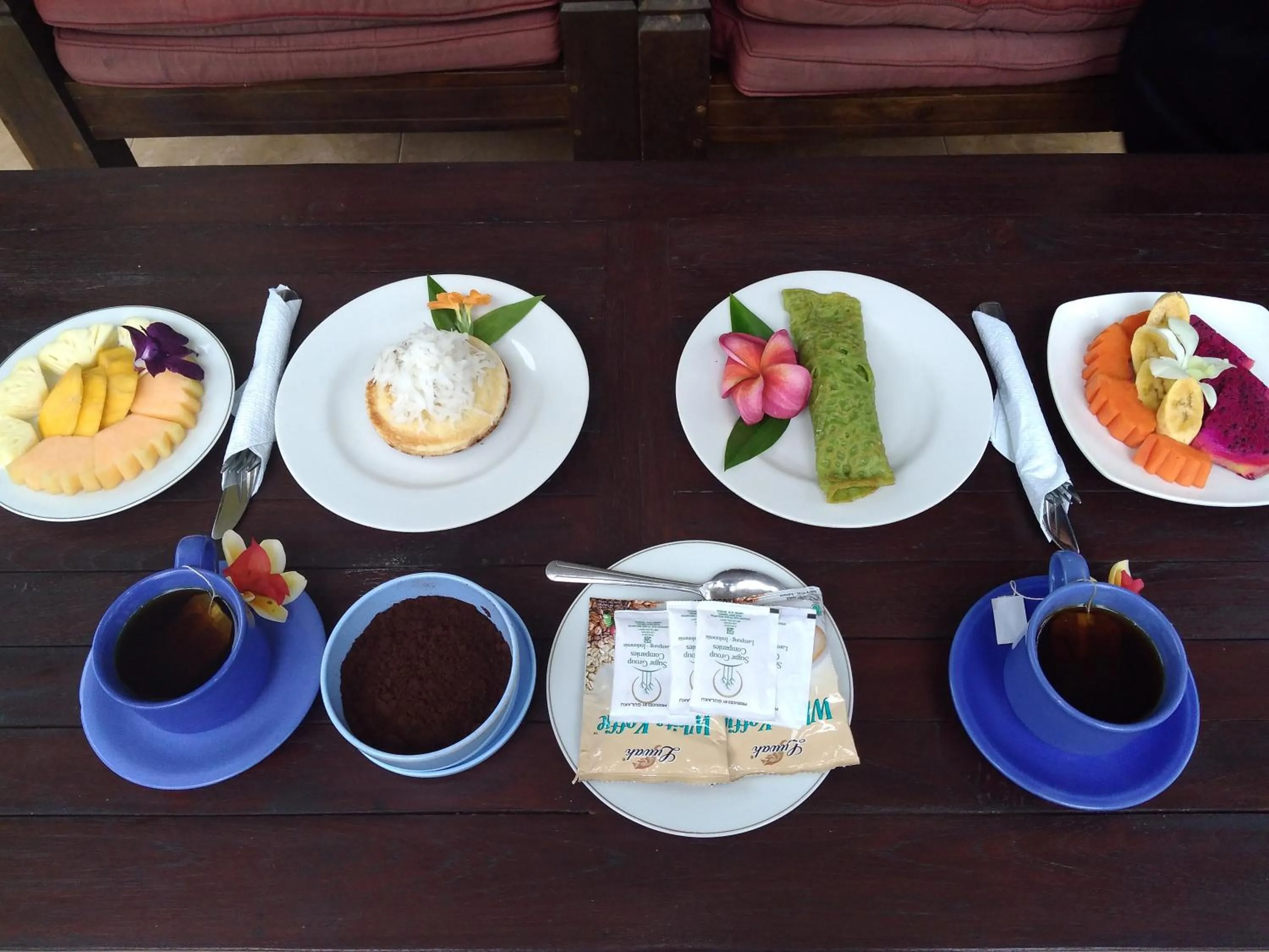 Food close-up in Kartika Bungalows