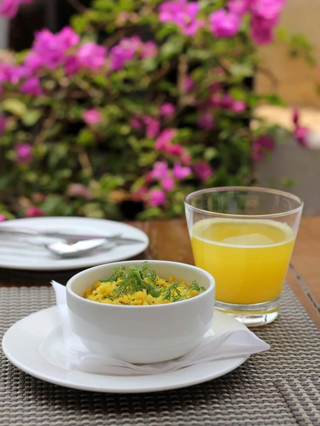 Food and drinks in Fort Tiracol Goa