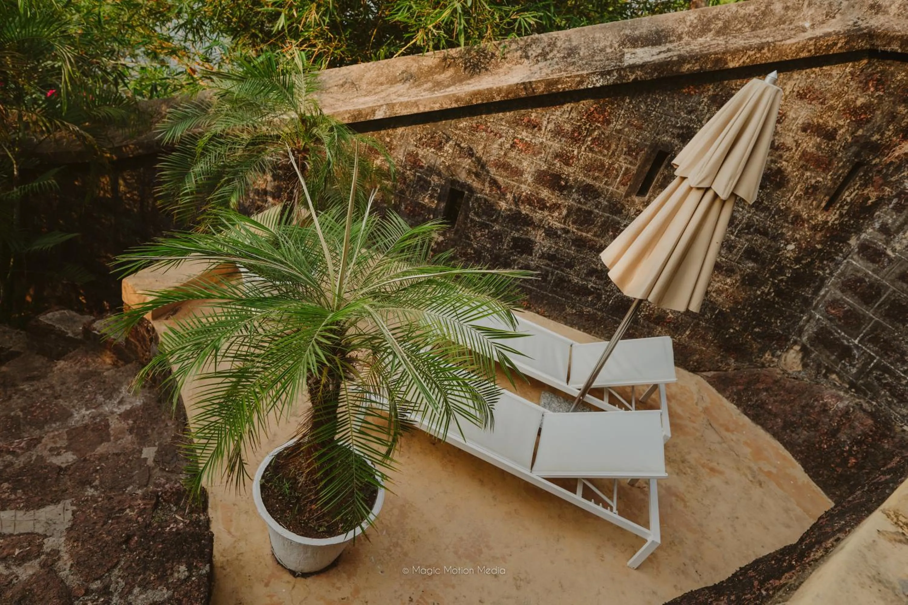 Area and facilities in Fort Tiracol Goa