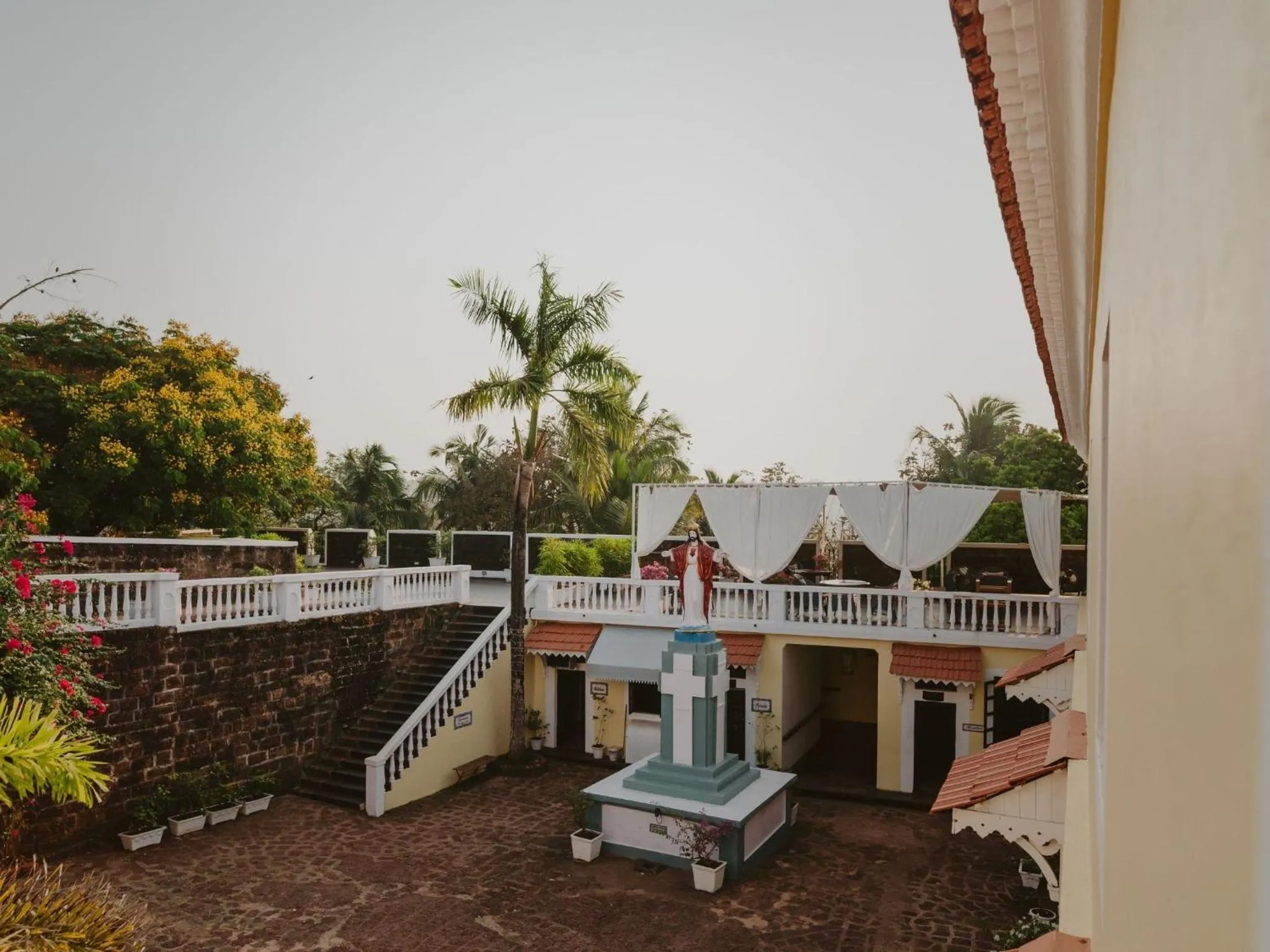 Property building in Fort Tiracol Goa
