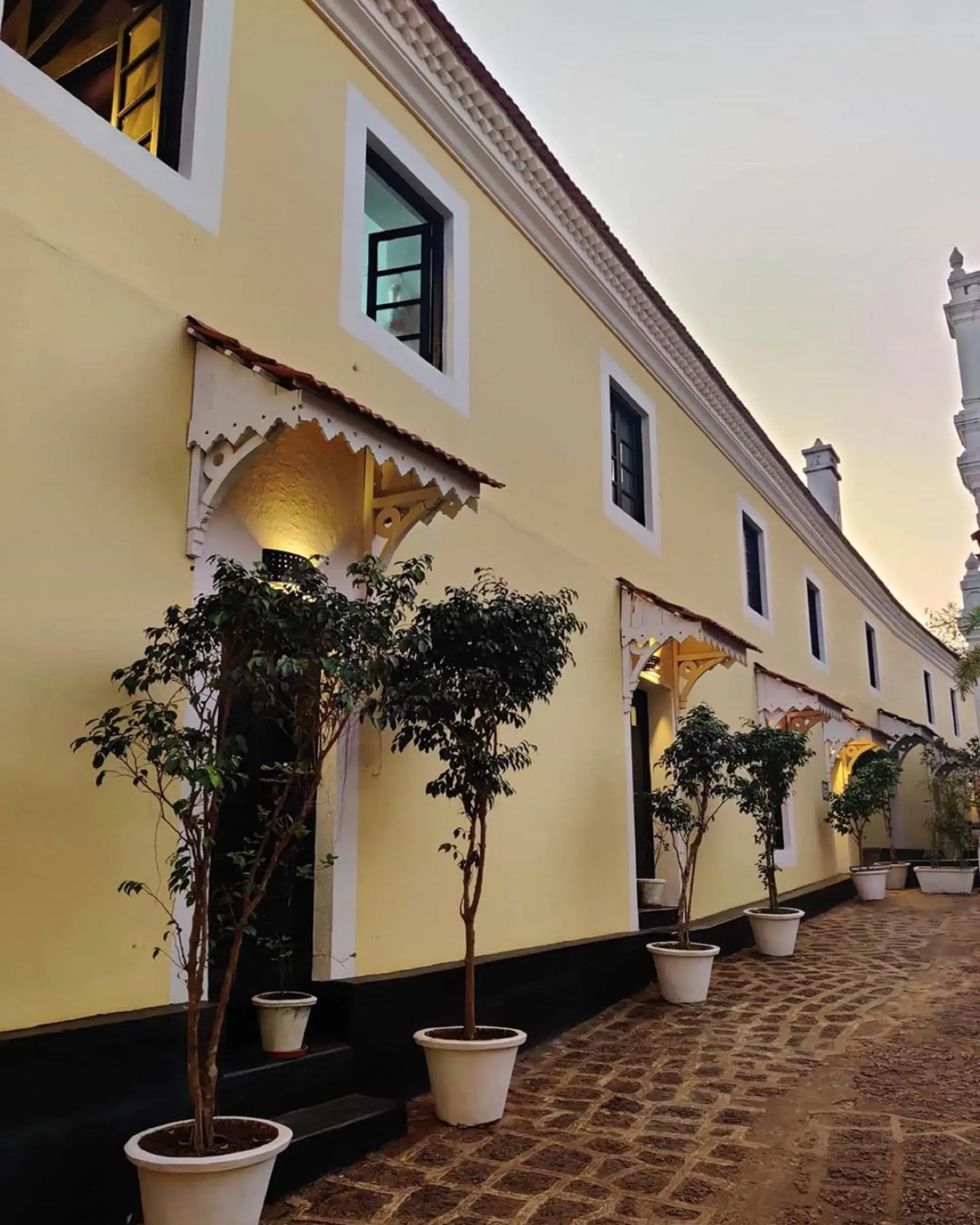 Property building in Fort Tiracol Goa Property building in Fort Tiracol Goa