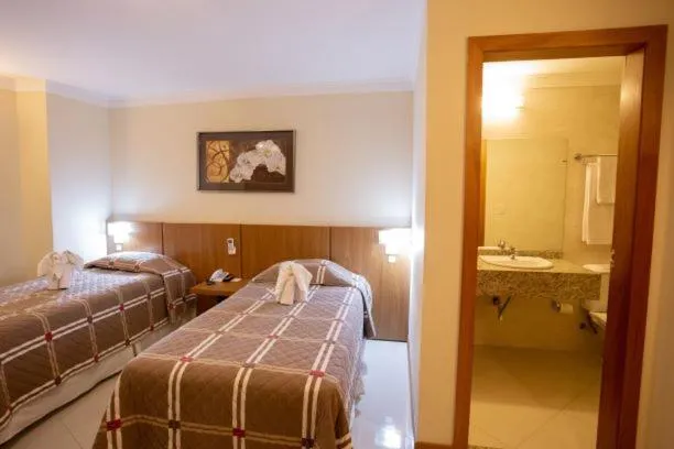 Bed in Barbur Center Hotel