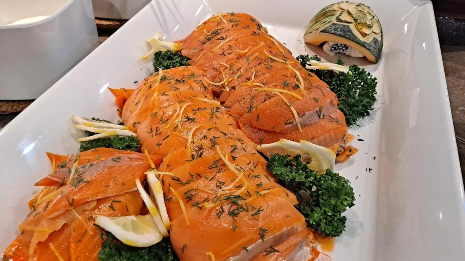 Buffet breakfast in Olle Resort Buffet breakfast in Olle Resort