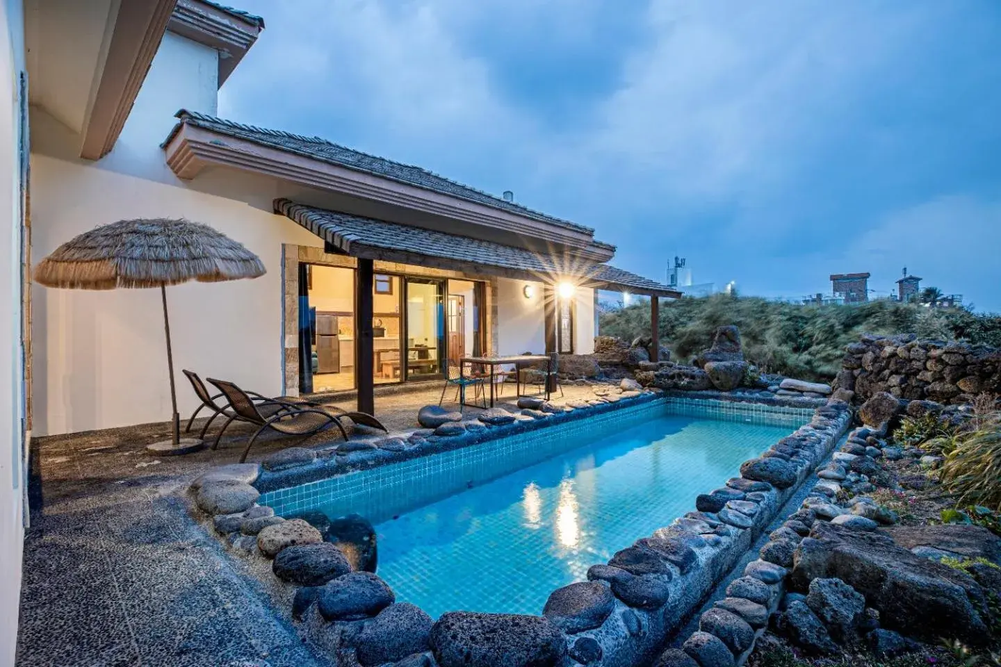 Pool view in Olle Resort Pool view in Olle Resort