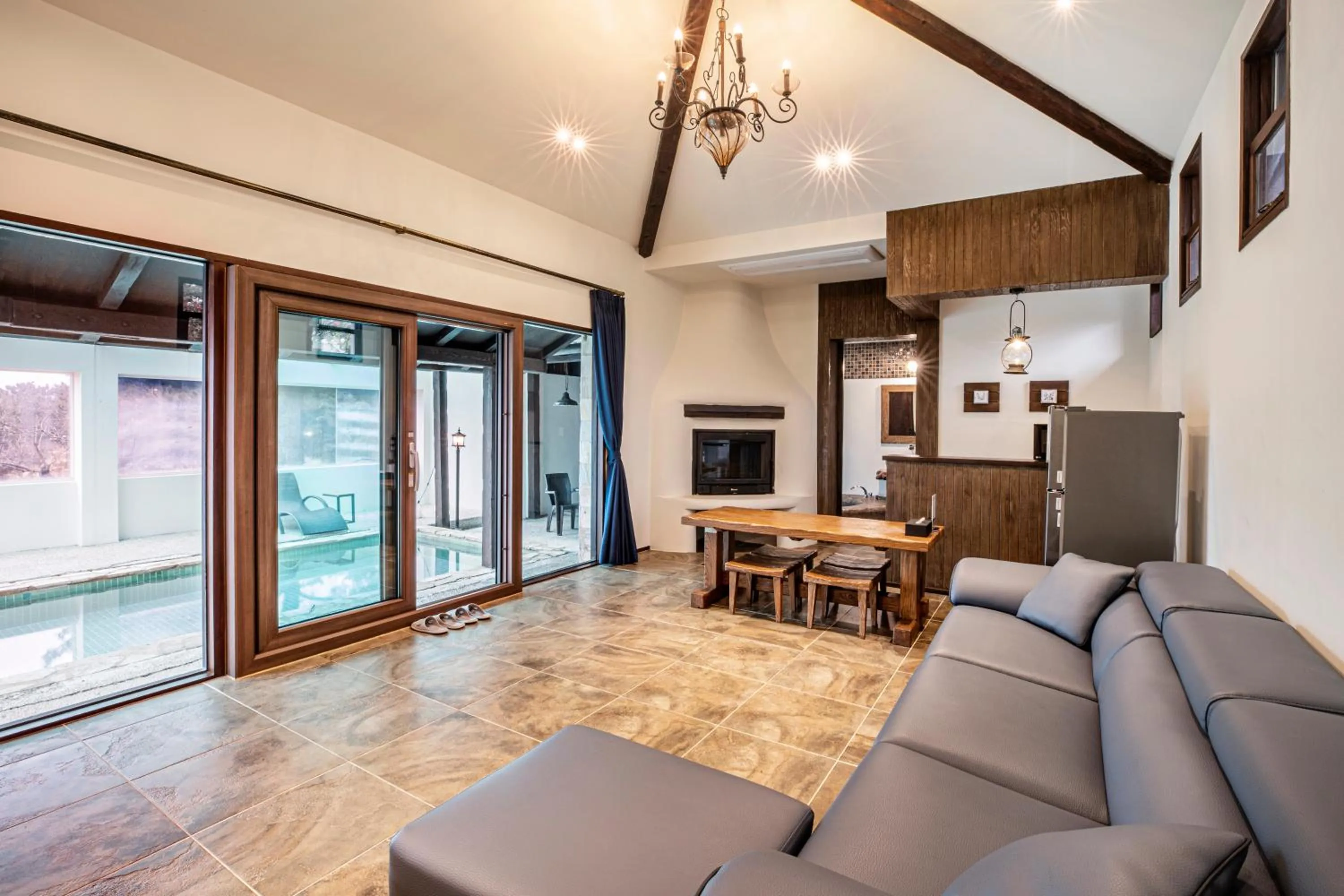 Living room in Olle Resort