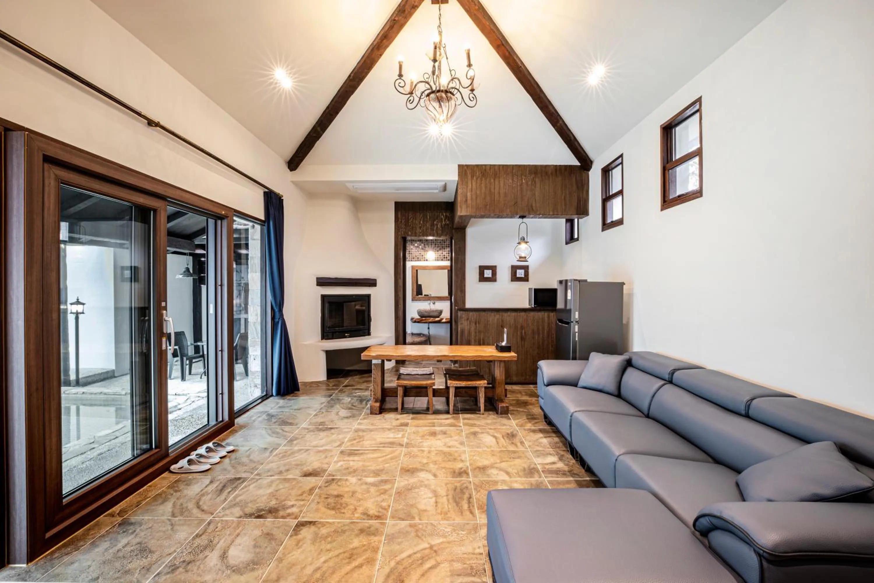 Living room in Olle Resort