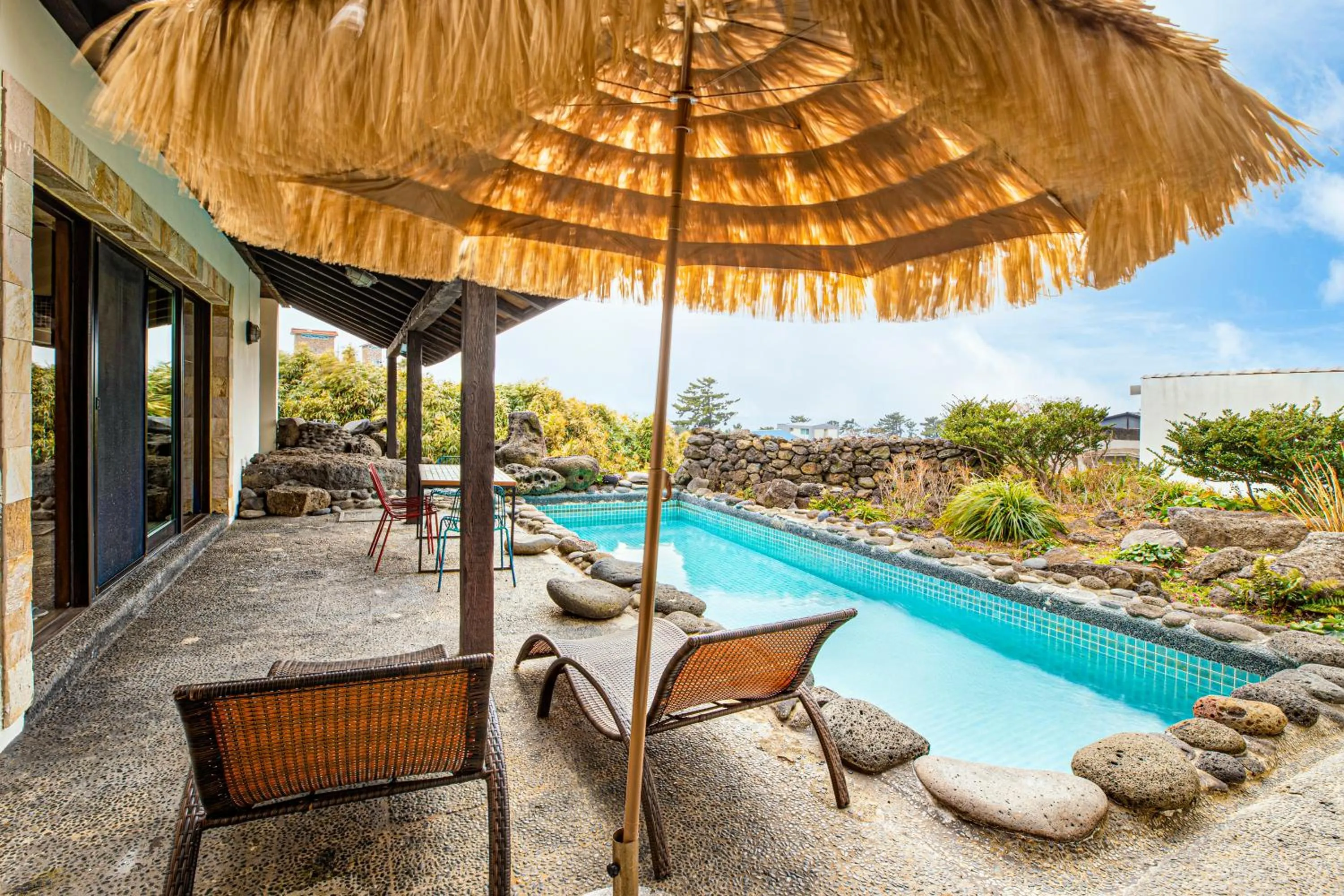 Swimming pool in Olle Resort