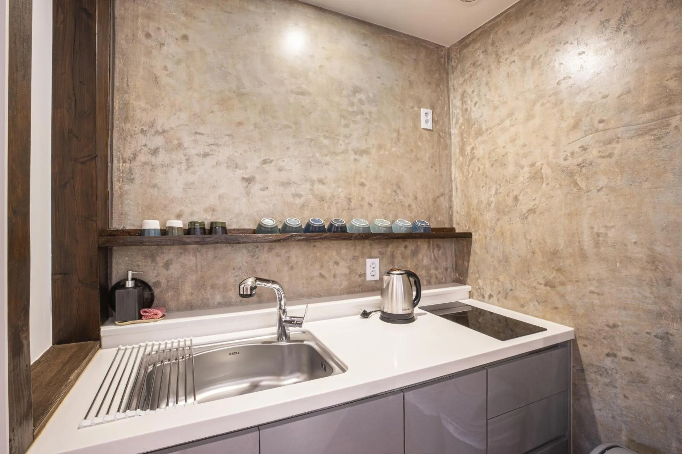 Kitchen or kitchenette in Olle Resort