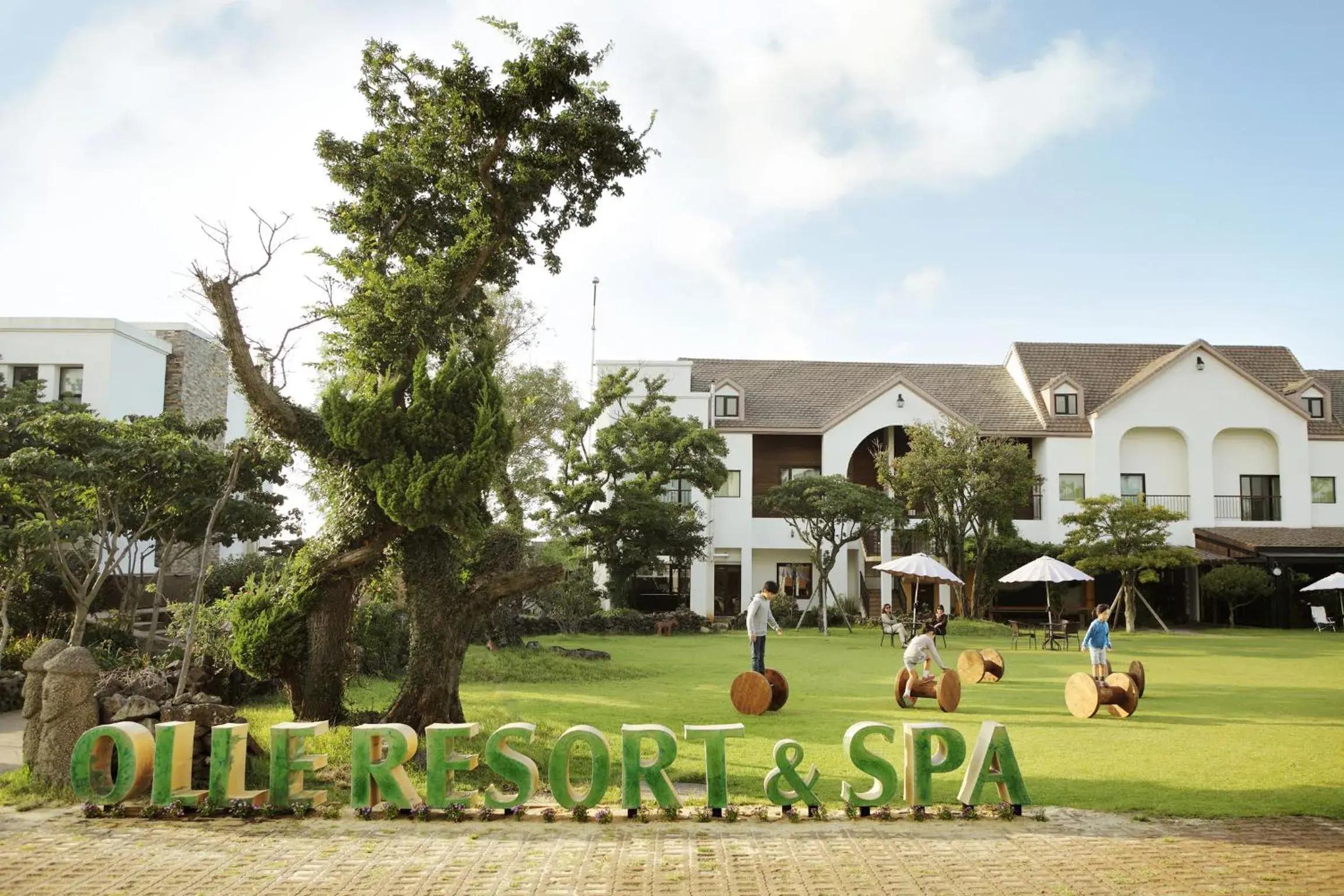 Facade/entrance in Olle Resort Facade/entrance in Olle Resort