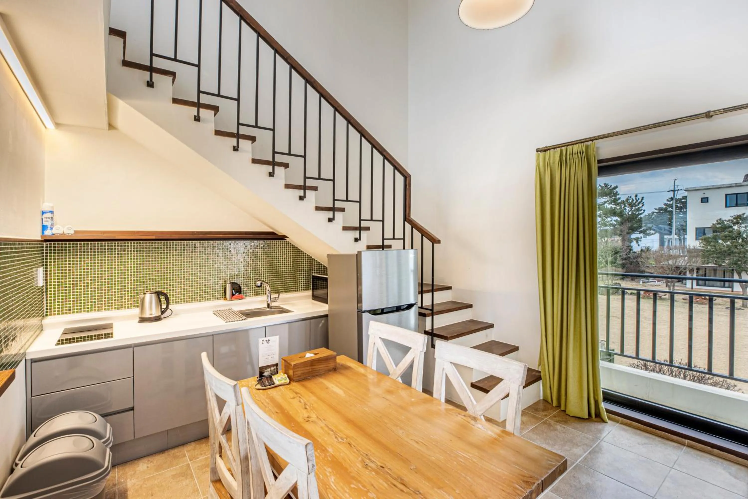 Kitchen or kitchenette in Olle Resort