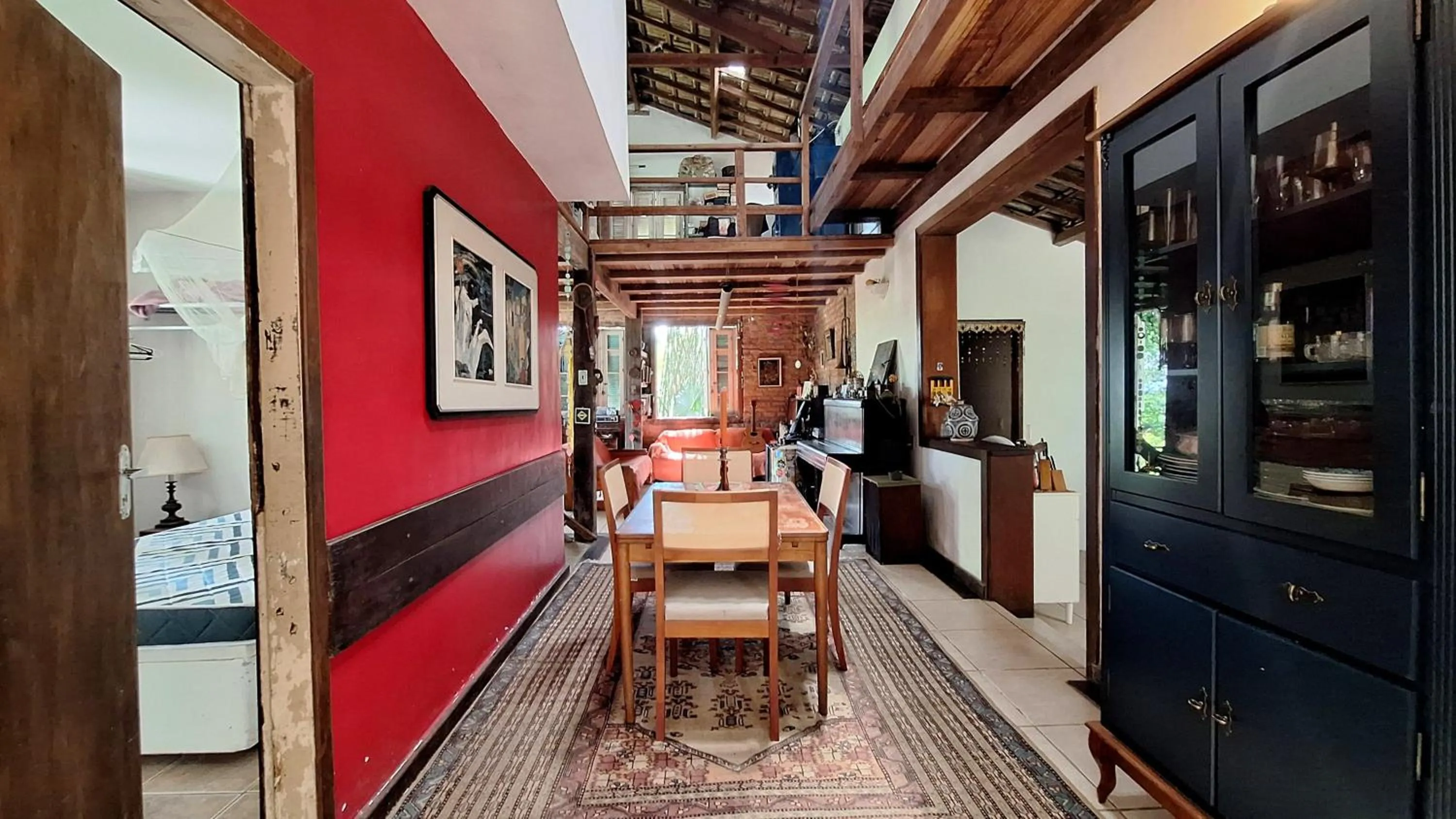 Living room in Casa em meio a natureza - Ideal para casal